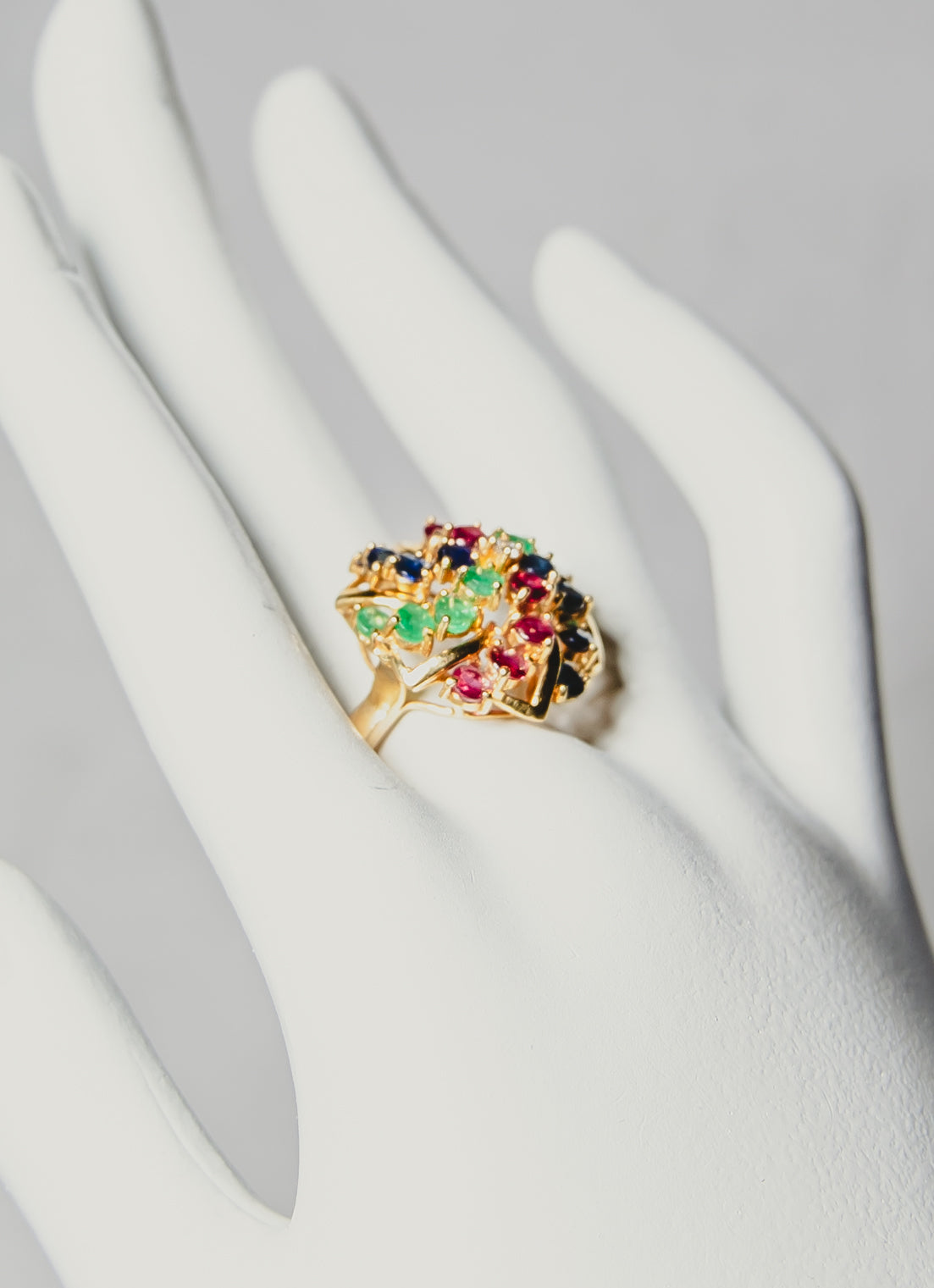 Precious Gems Cocktail Ring