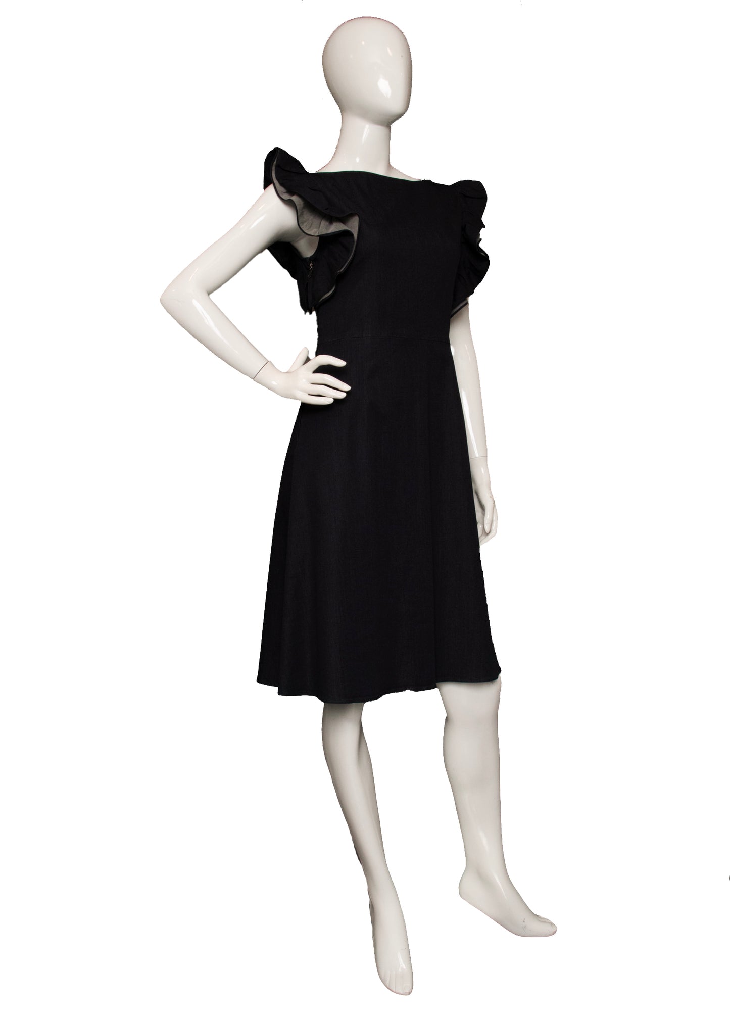 00s Prada Denim Dress M