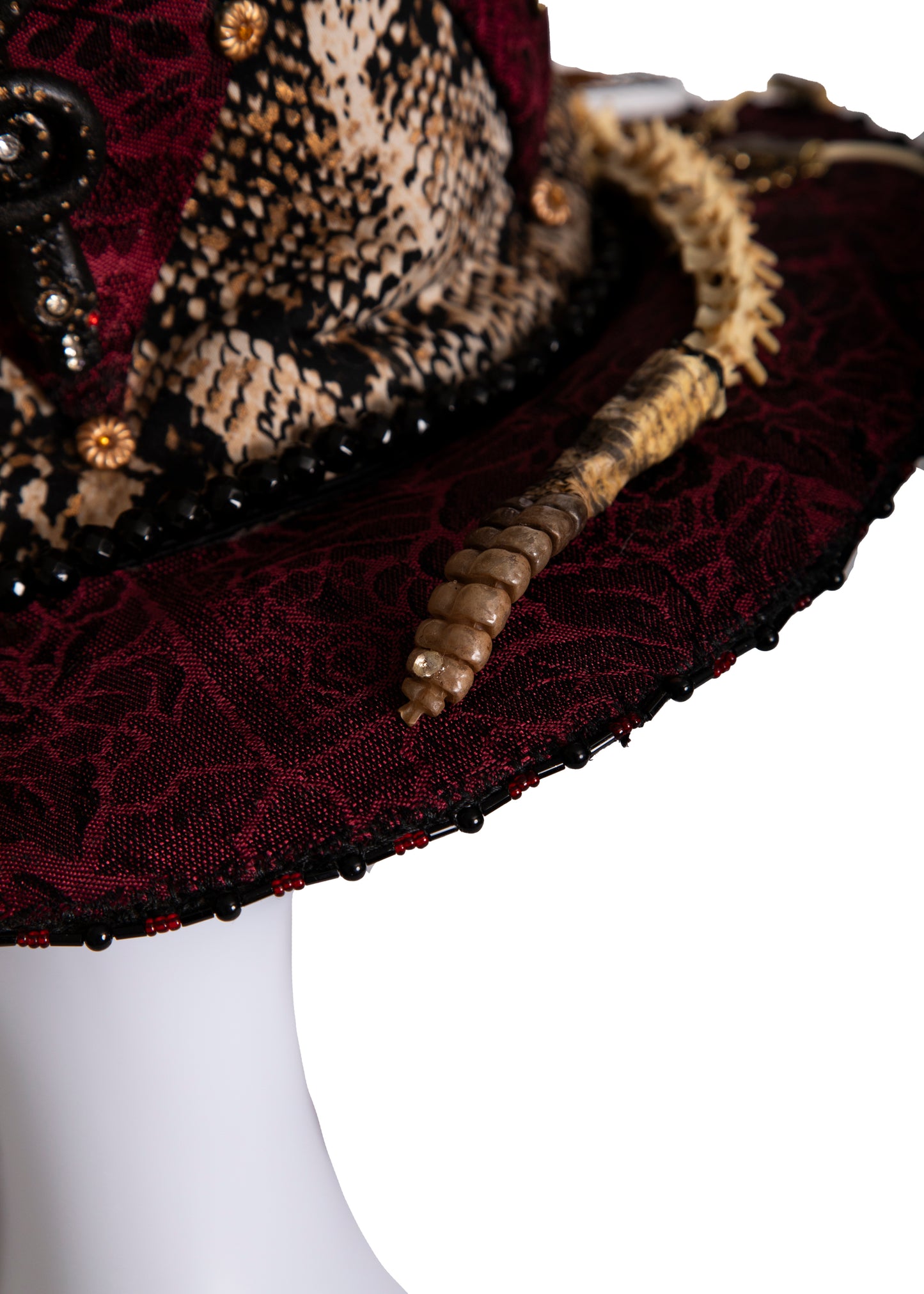 Steven Tyler's Snake Feathered Top Hat