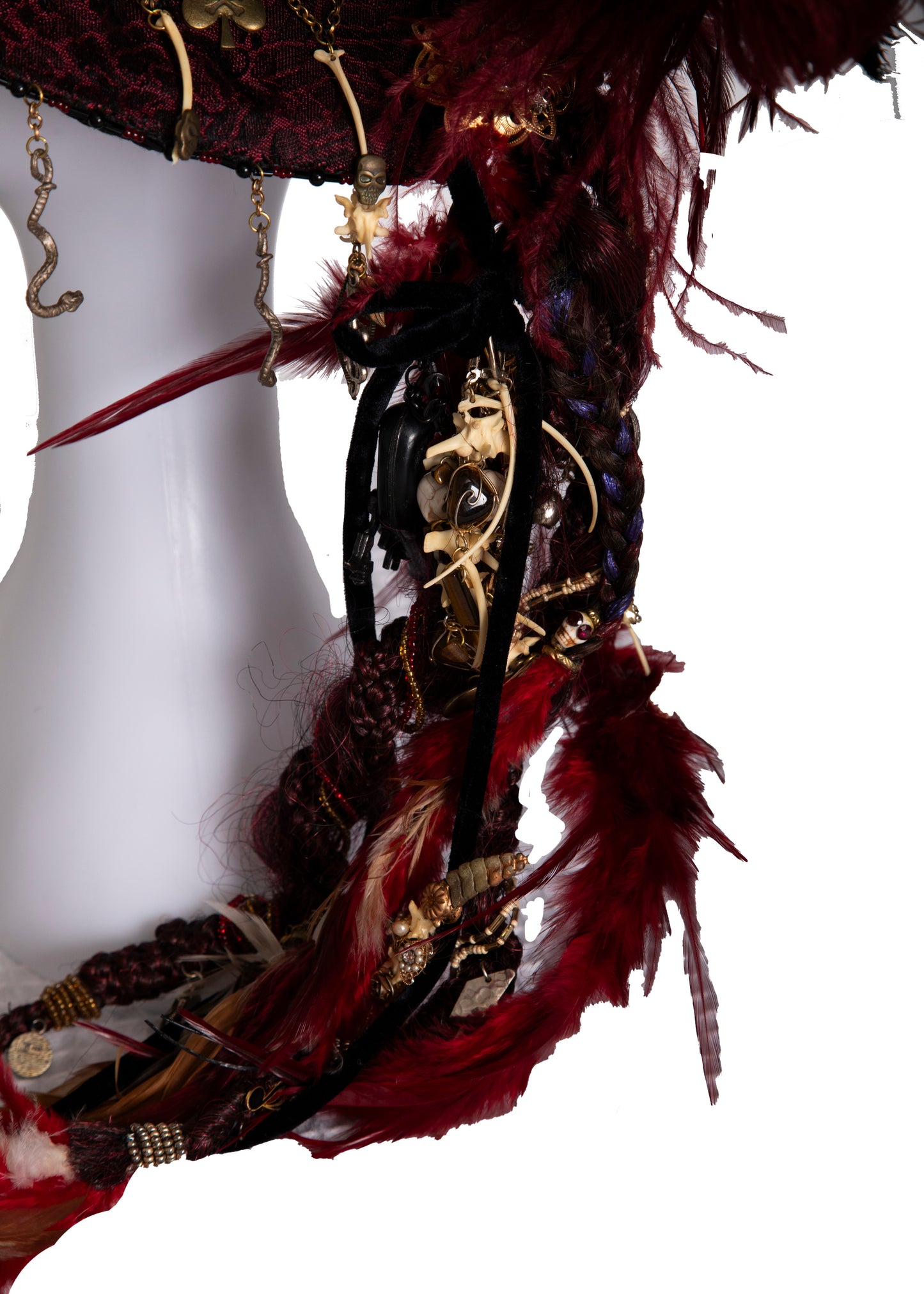 Steven Tyler's Snake Feathered Top Hat