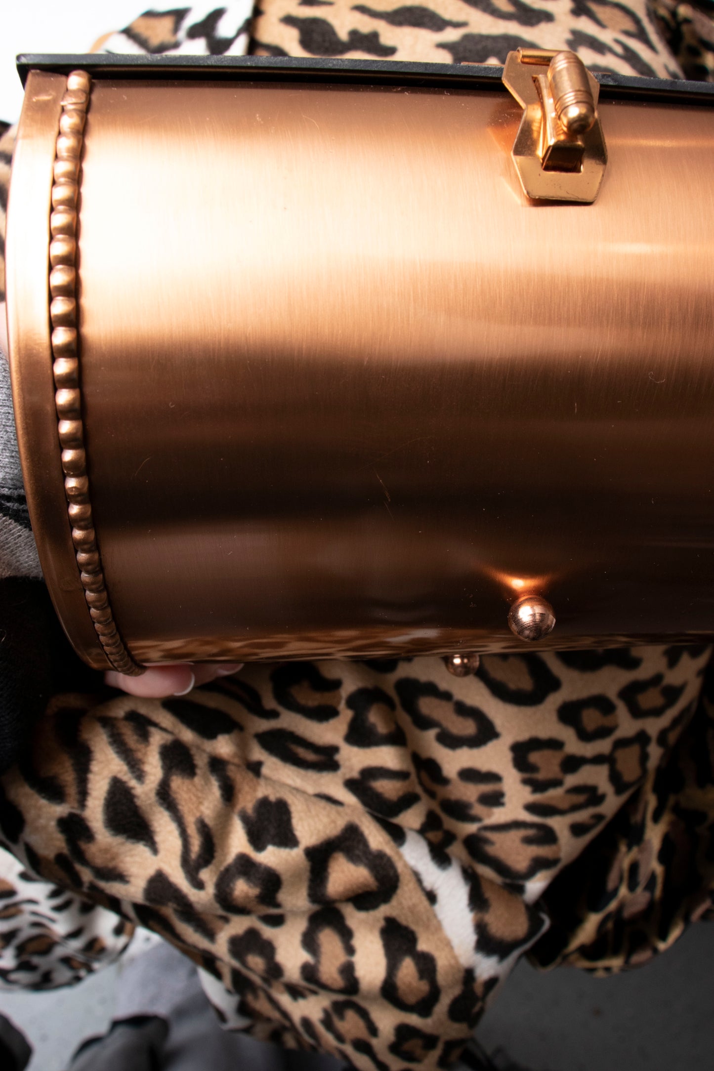 50s Copper & Lucite Handbag