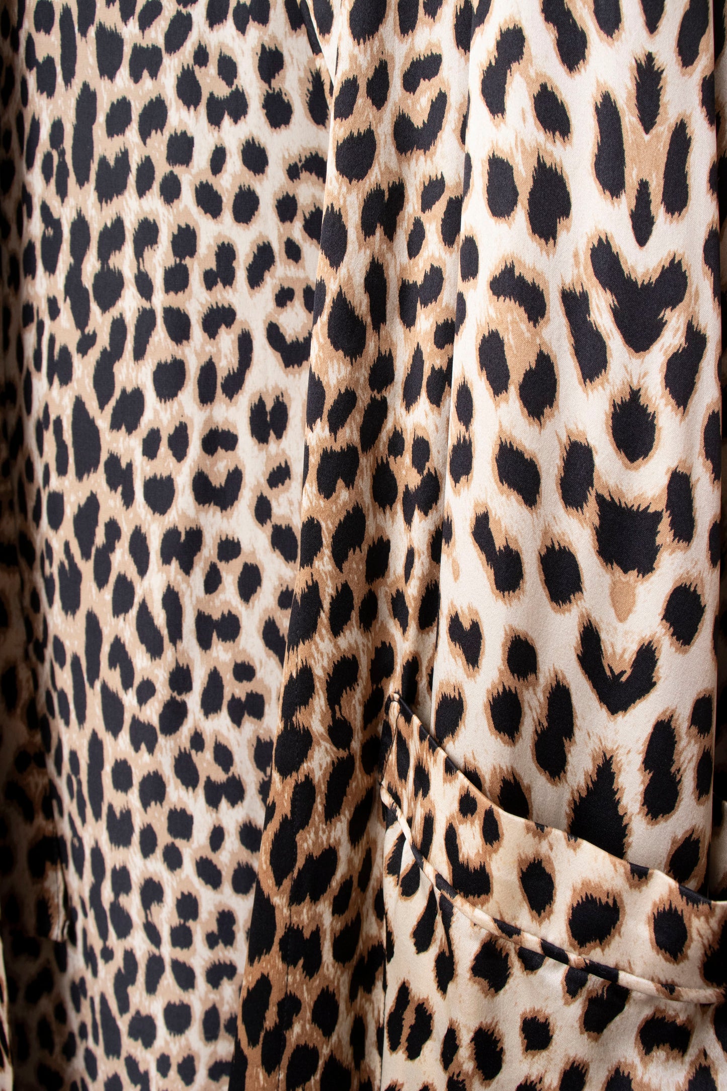Steven Tyler's Silk Leopard Robe OS
