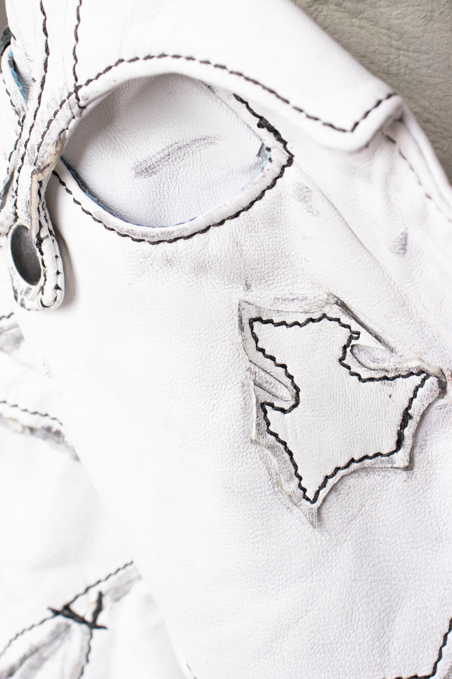 Steven Tyler's White Leather Pants S