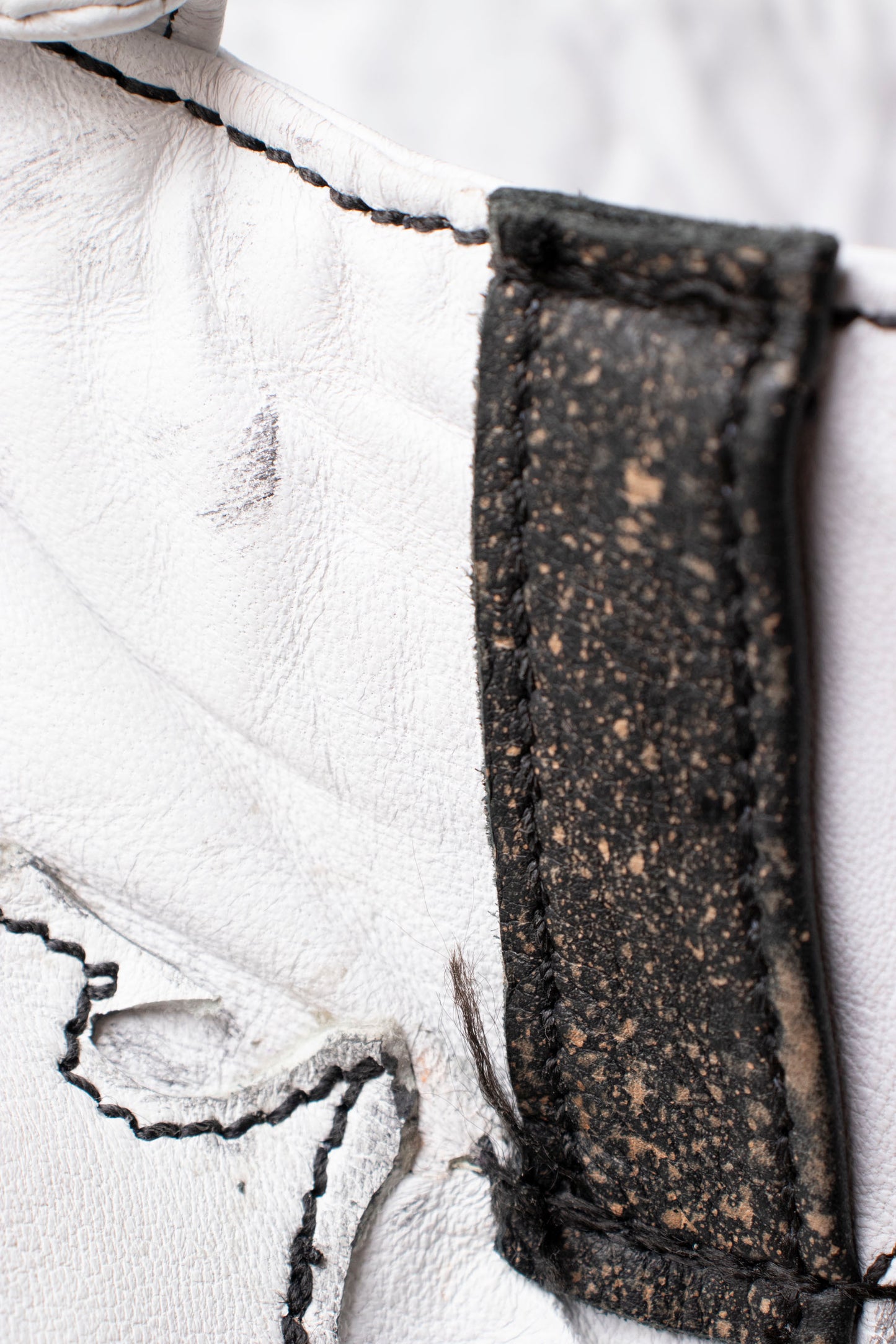 Steven Tyler's White Leather Pants S