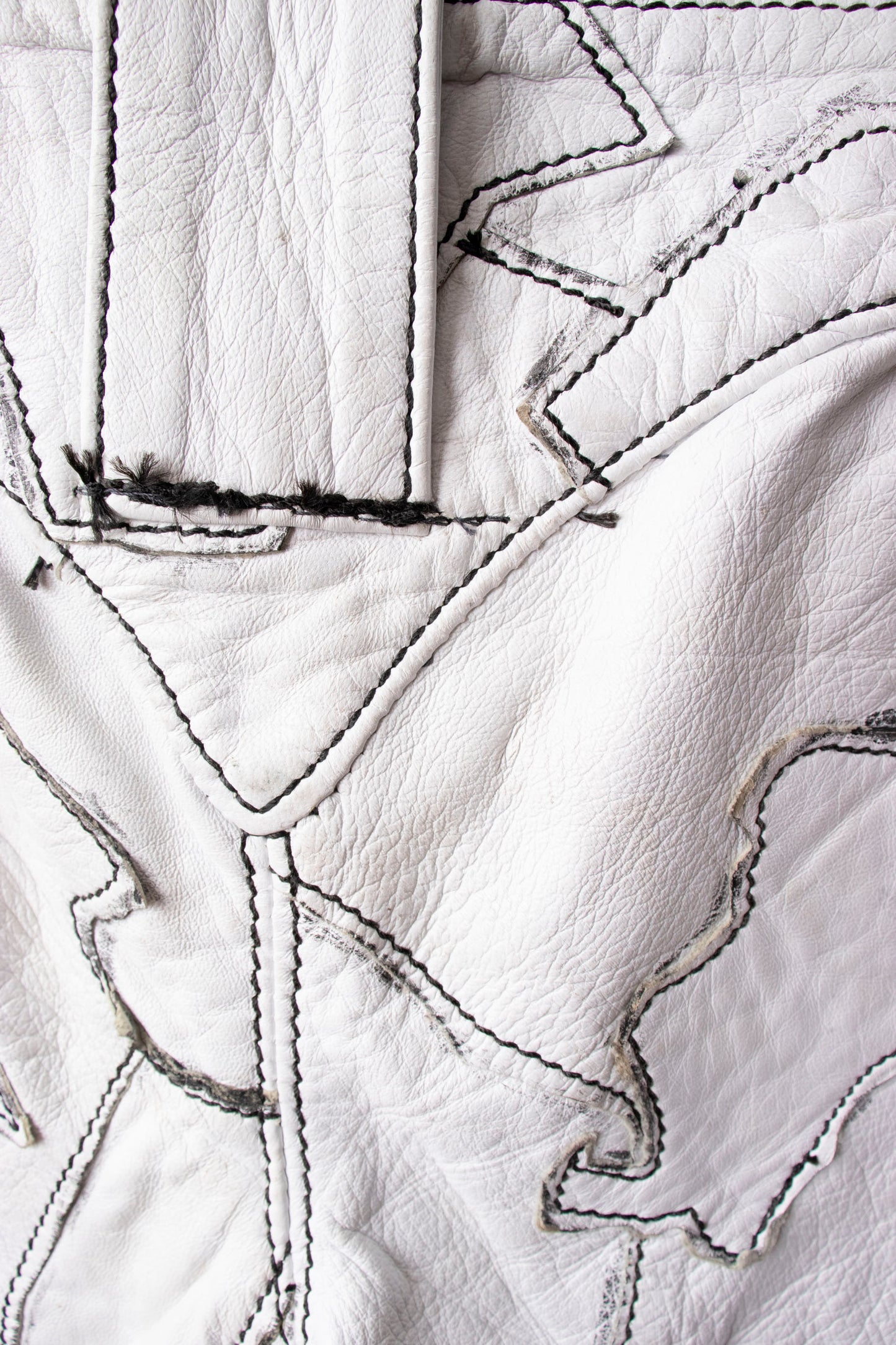Steven Tyler's White Leather Pants S