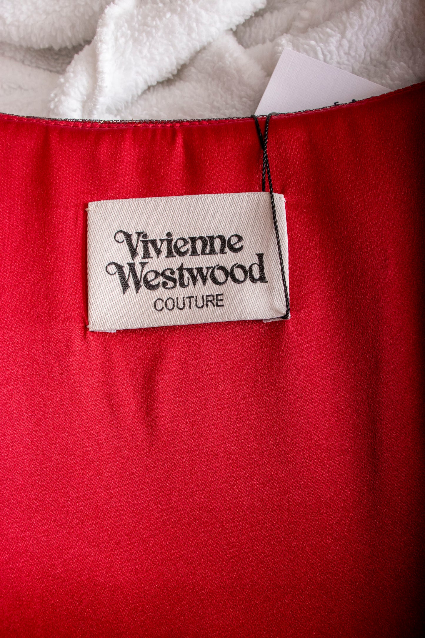 Vivienne Westwood Red Corset Skirt Set M