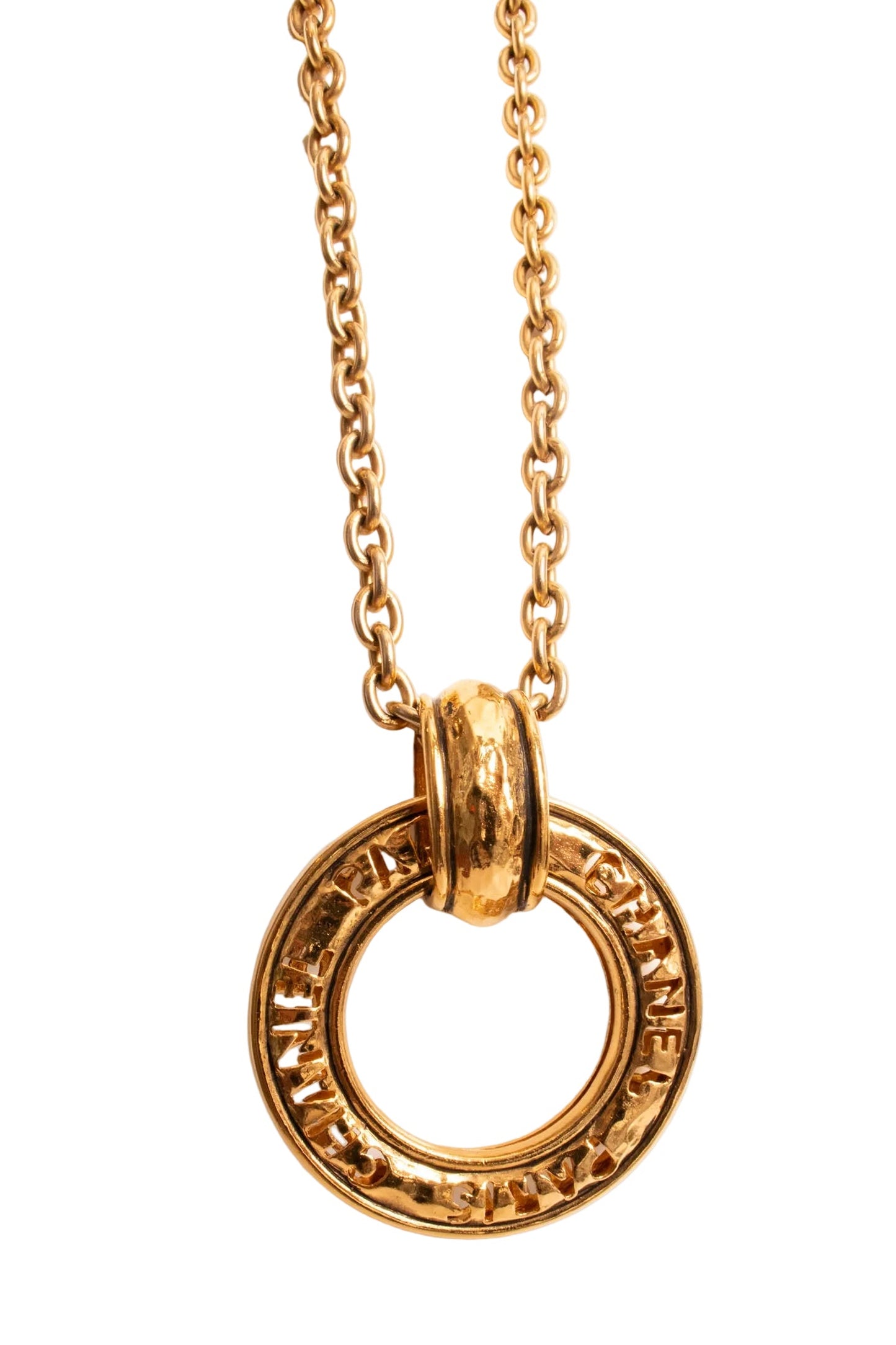 Chanel Paris Loupe Pendant Necklace