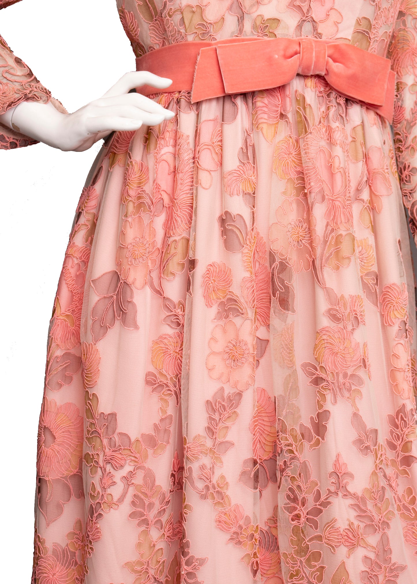 60s Floral Dress by Lisa Meril M