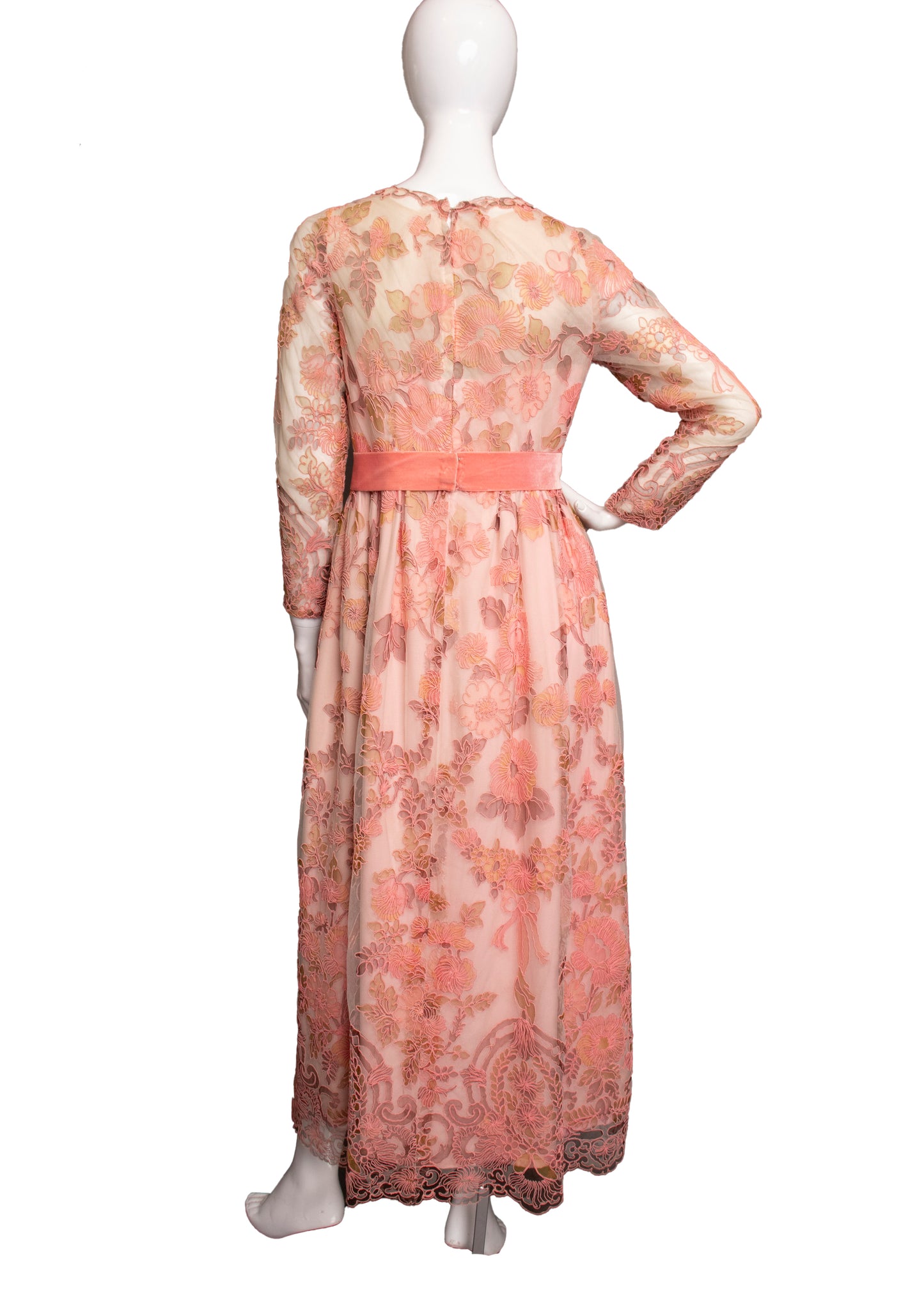 60s Floral Dress by Lisa Meril M