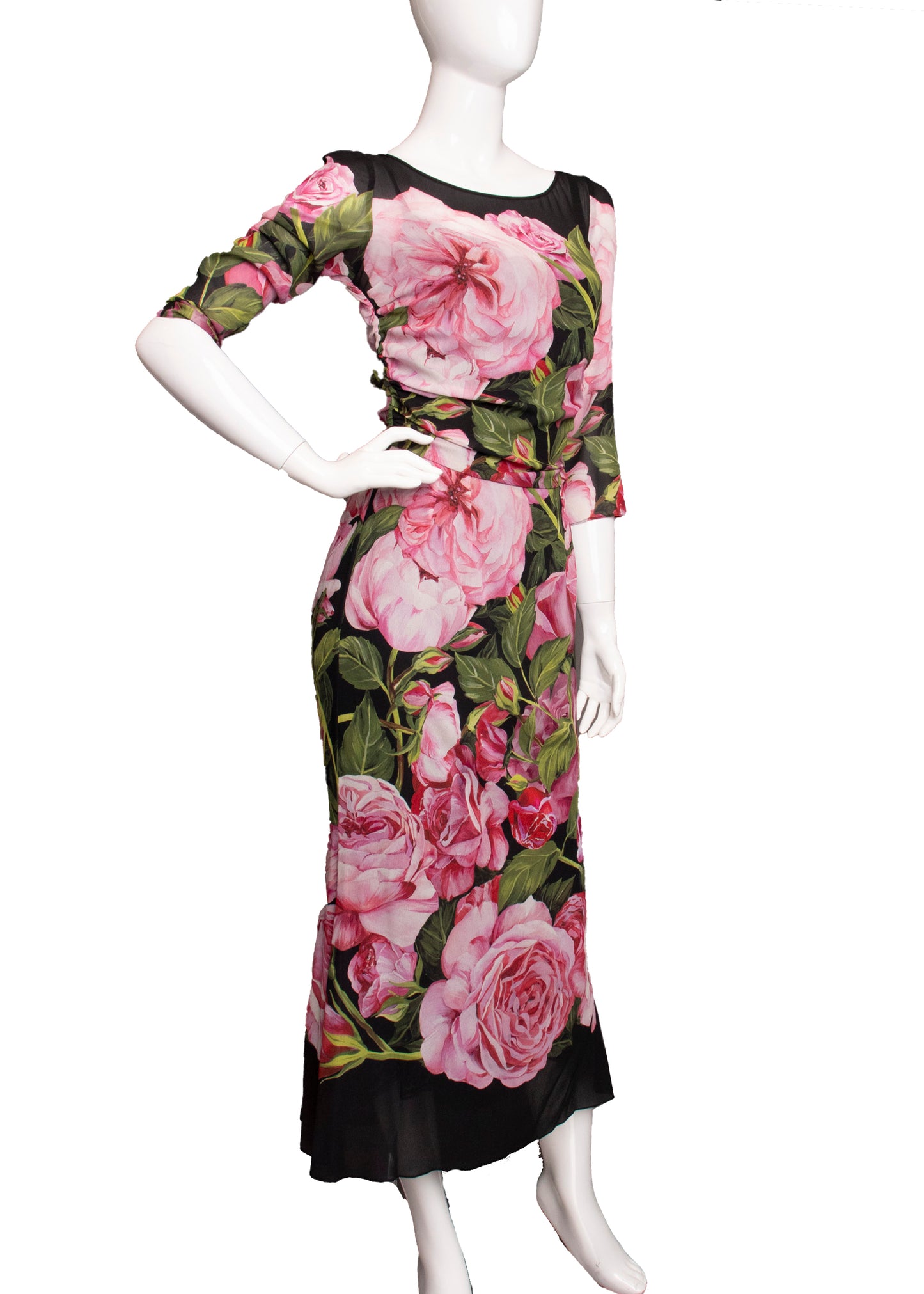 90s Dolce and Gabbana Floral Dress S/M