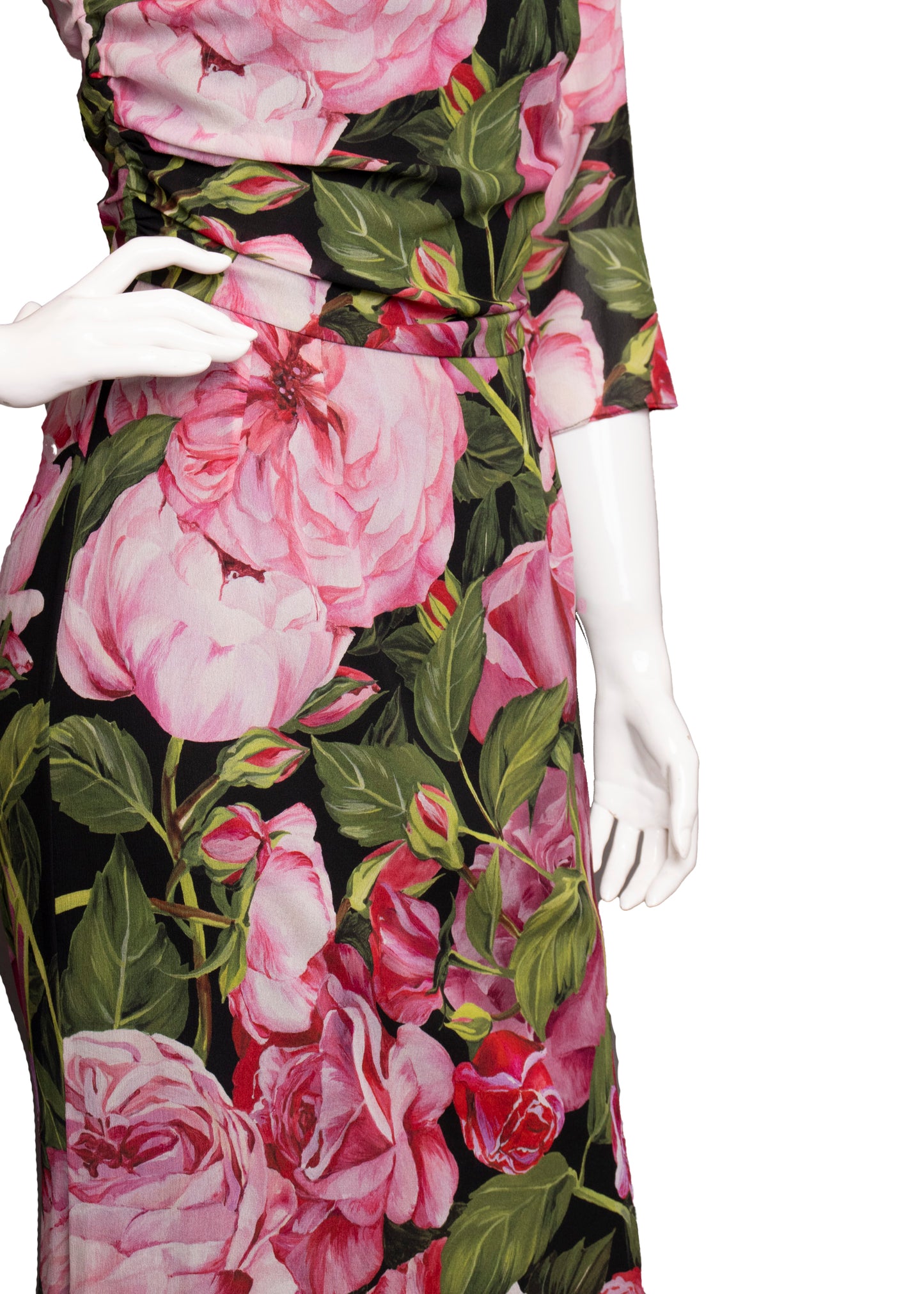 90s Dolce and Gabbana Floral Dress S/M