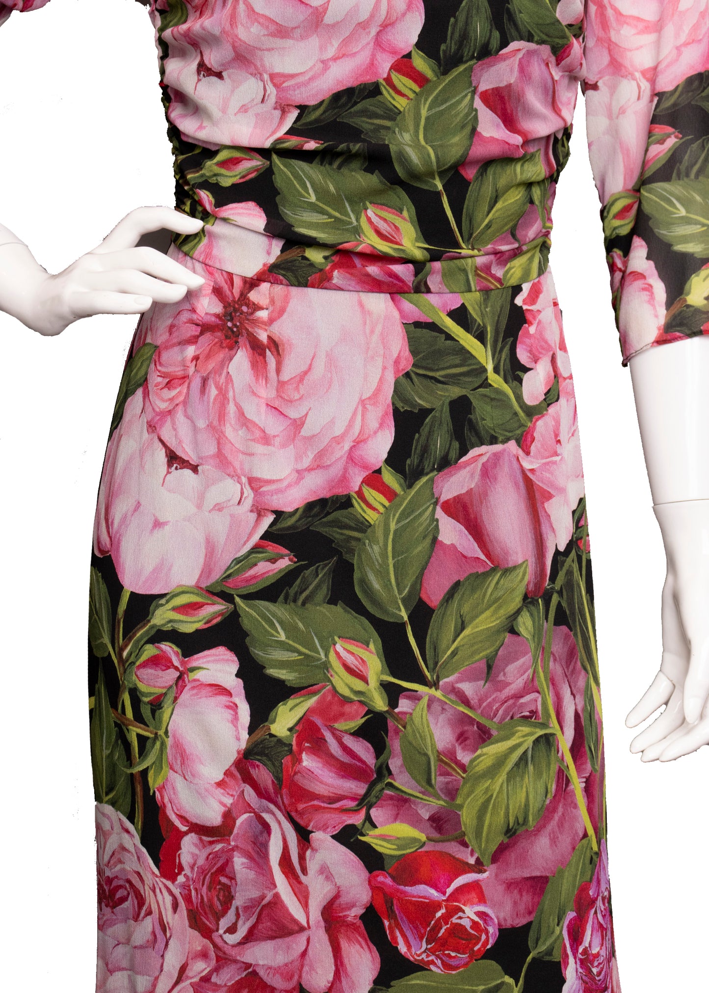 90s Dolce and Gabbana Floral Dress S/M