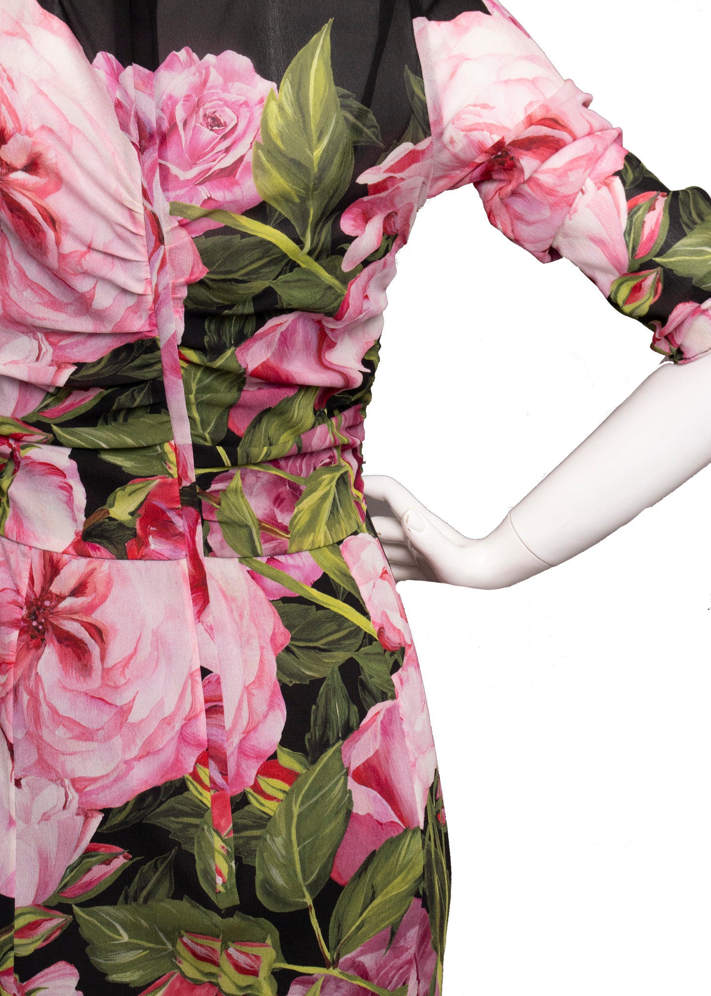 90s Dolce and Gabbana Floral Dress S/M
