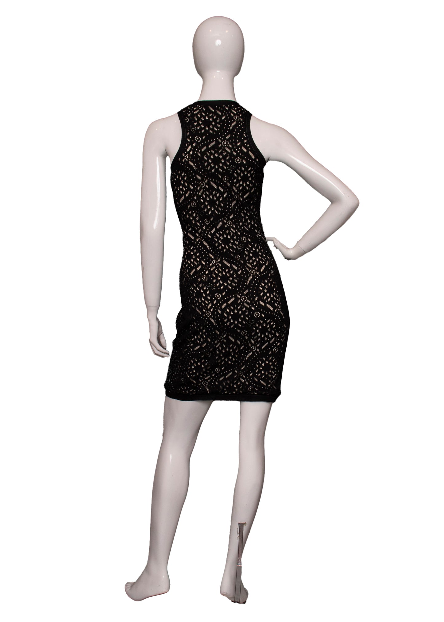 00s John Galliano Knit Tank Dress XS