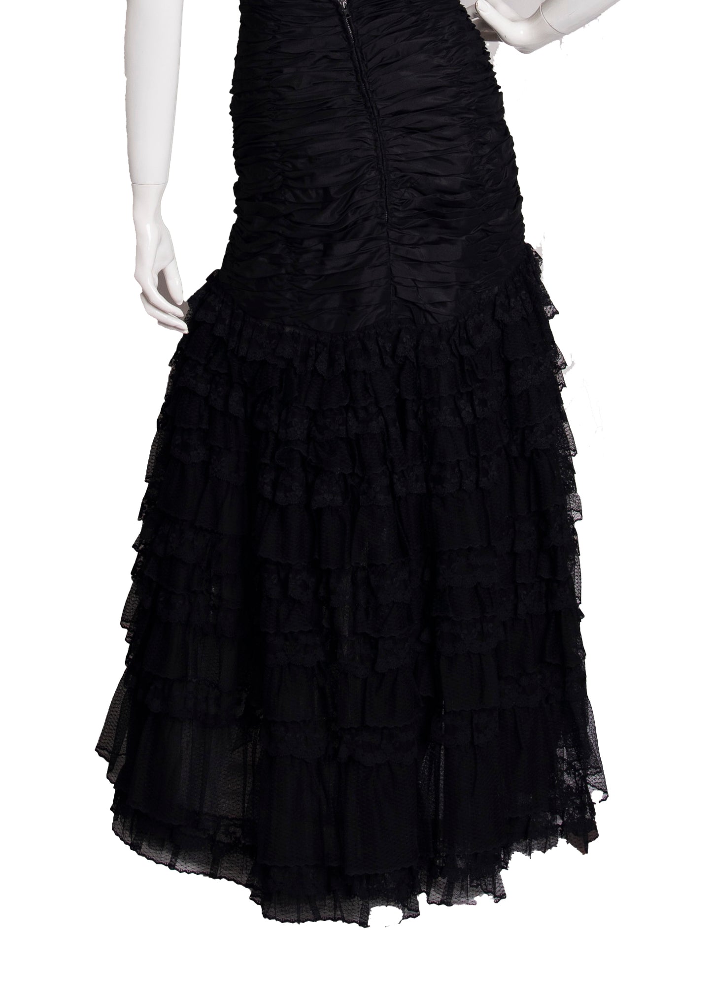 Loris Azzaro Black Cocktail Dress XXS