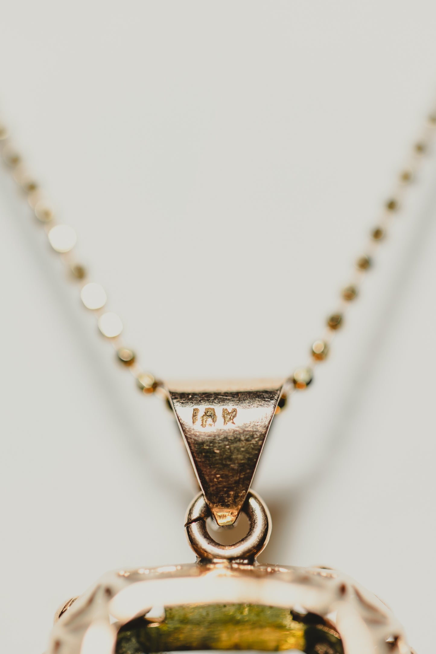Aquamarine Pendant Necklace