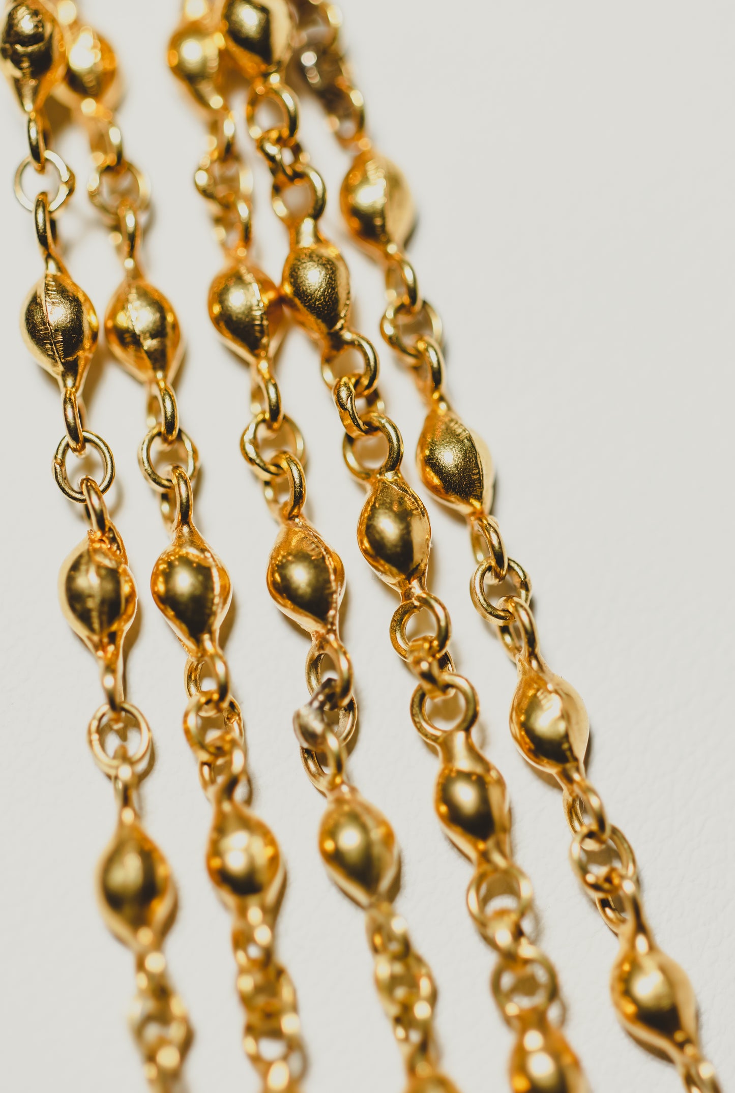 Gold & Tourmaline Wrap Necklace