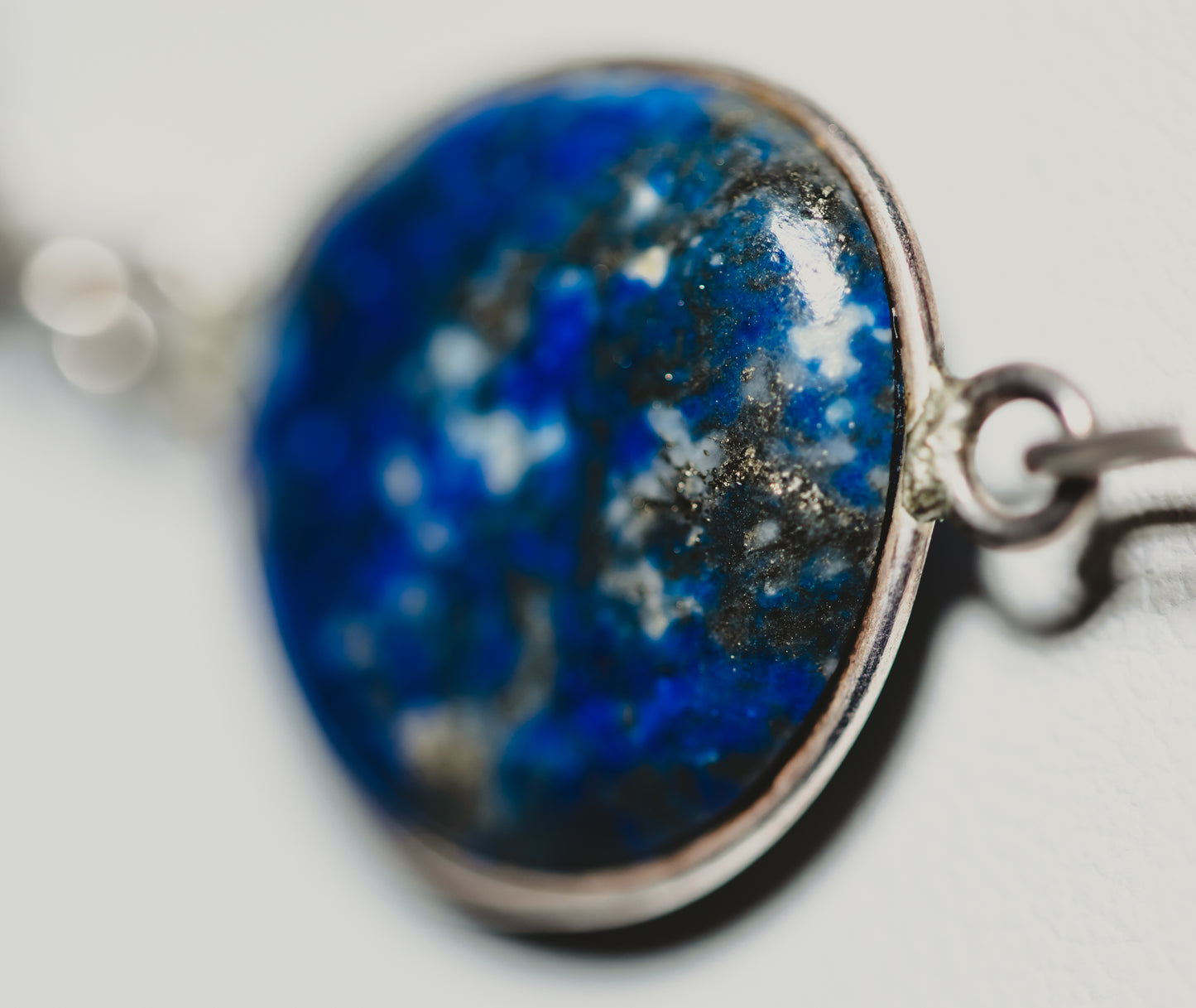 Blue Lapis & Silver Necklace
