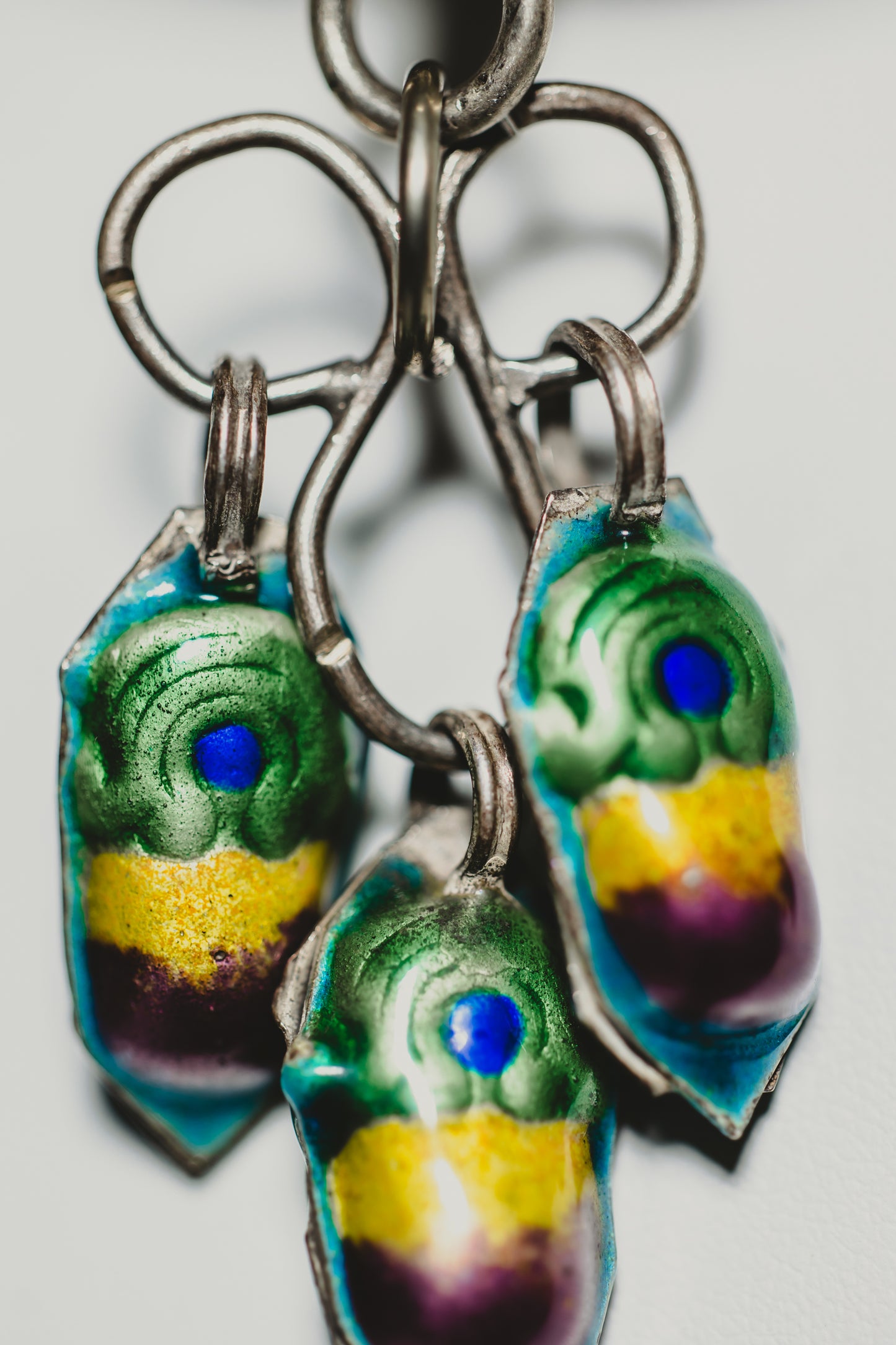 Enamel Statement Necklace