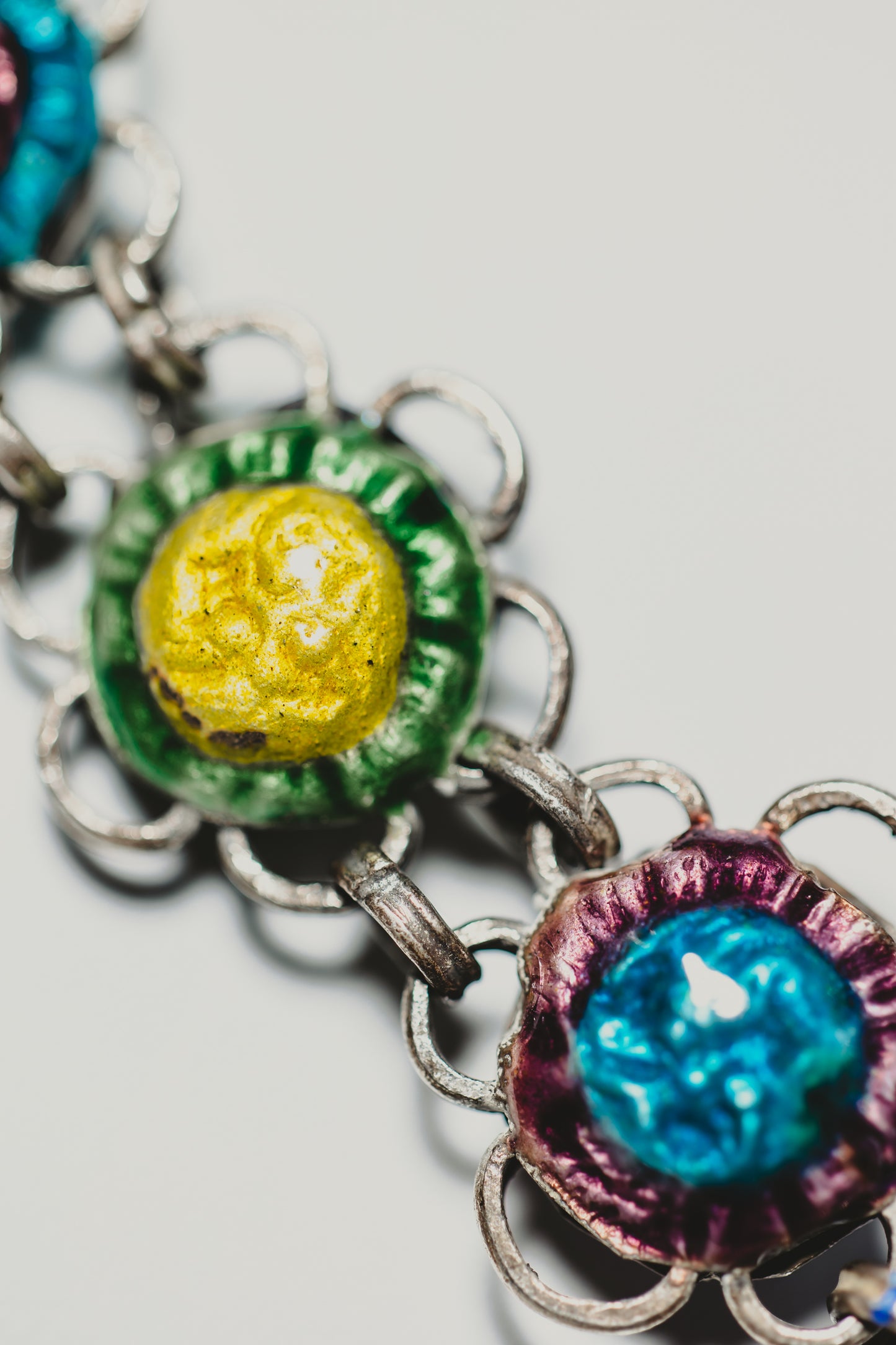Enamel Statement Necklace