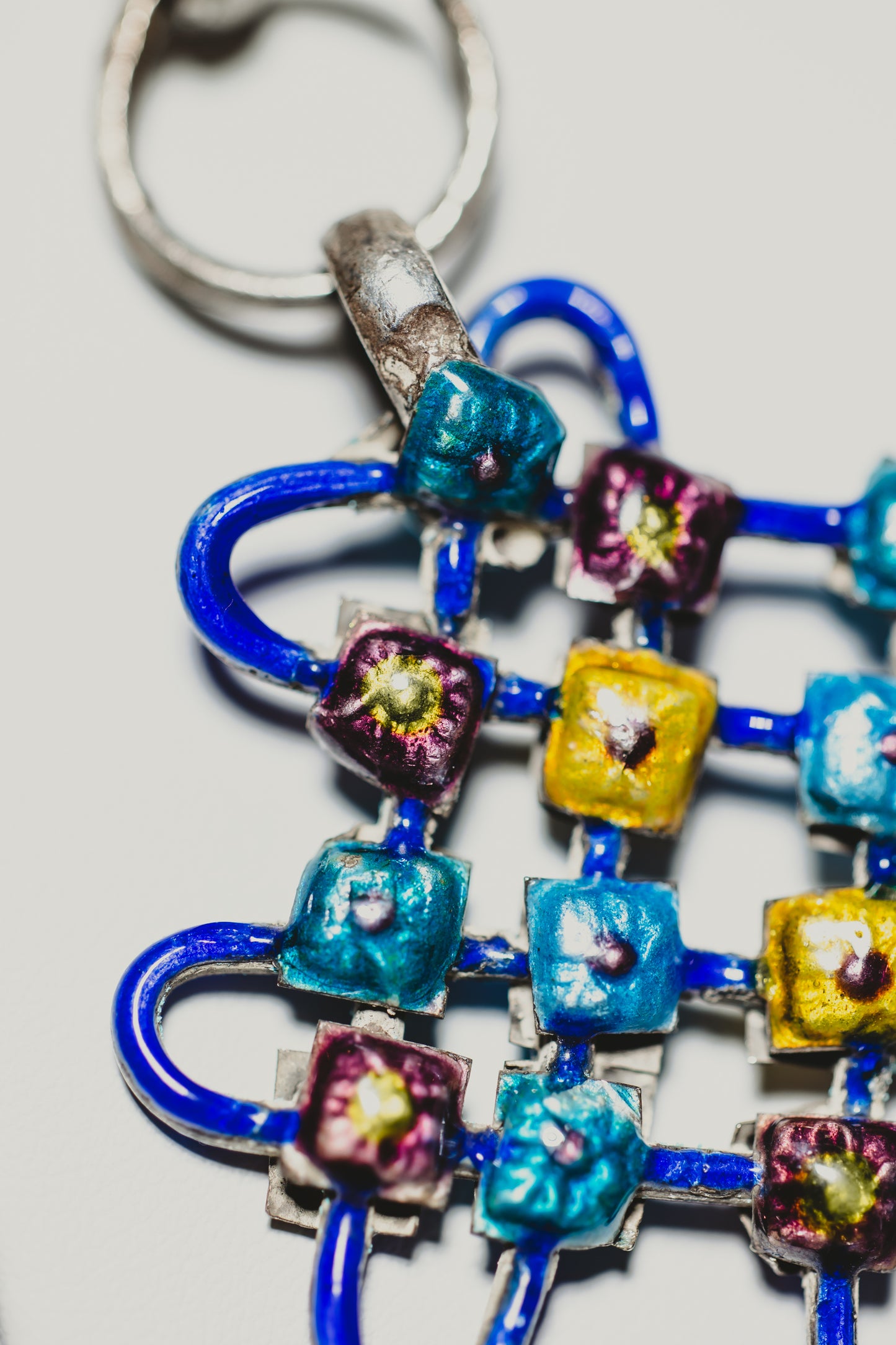 Enamel Statement Necklace
