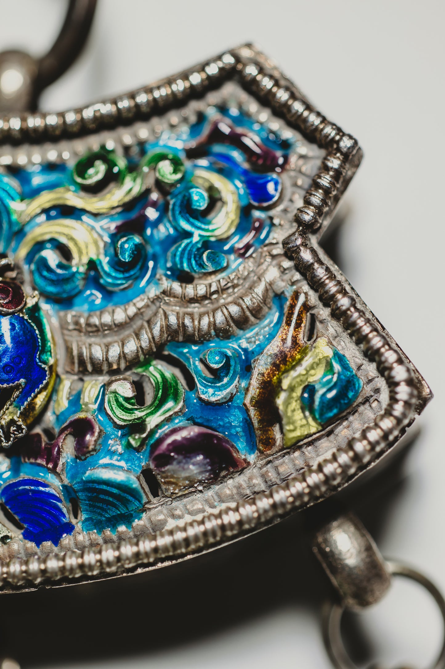 Enamel Statement Necklace