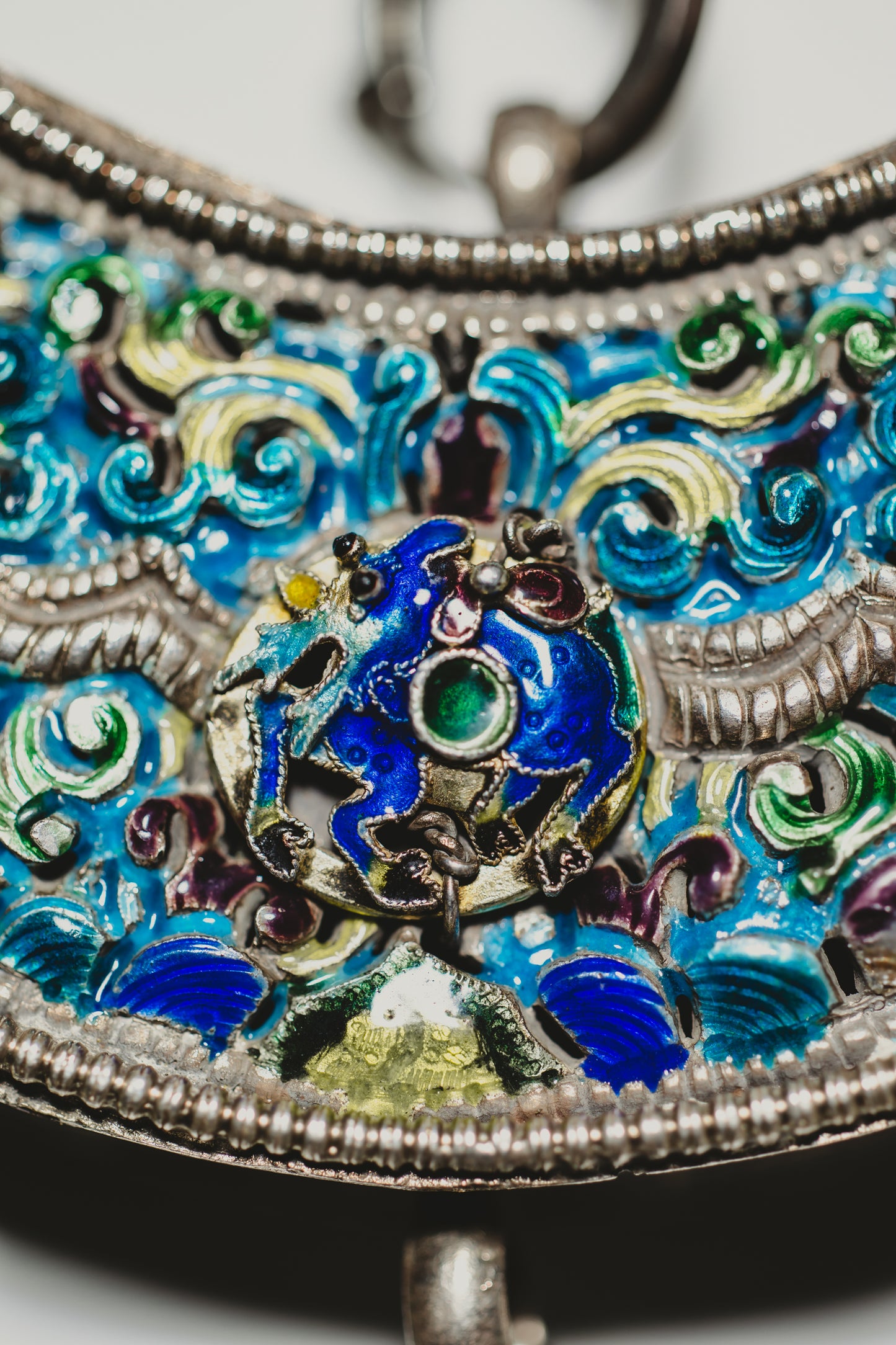 Enamel Statement Necklace