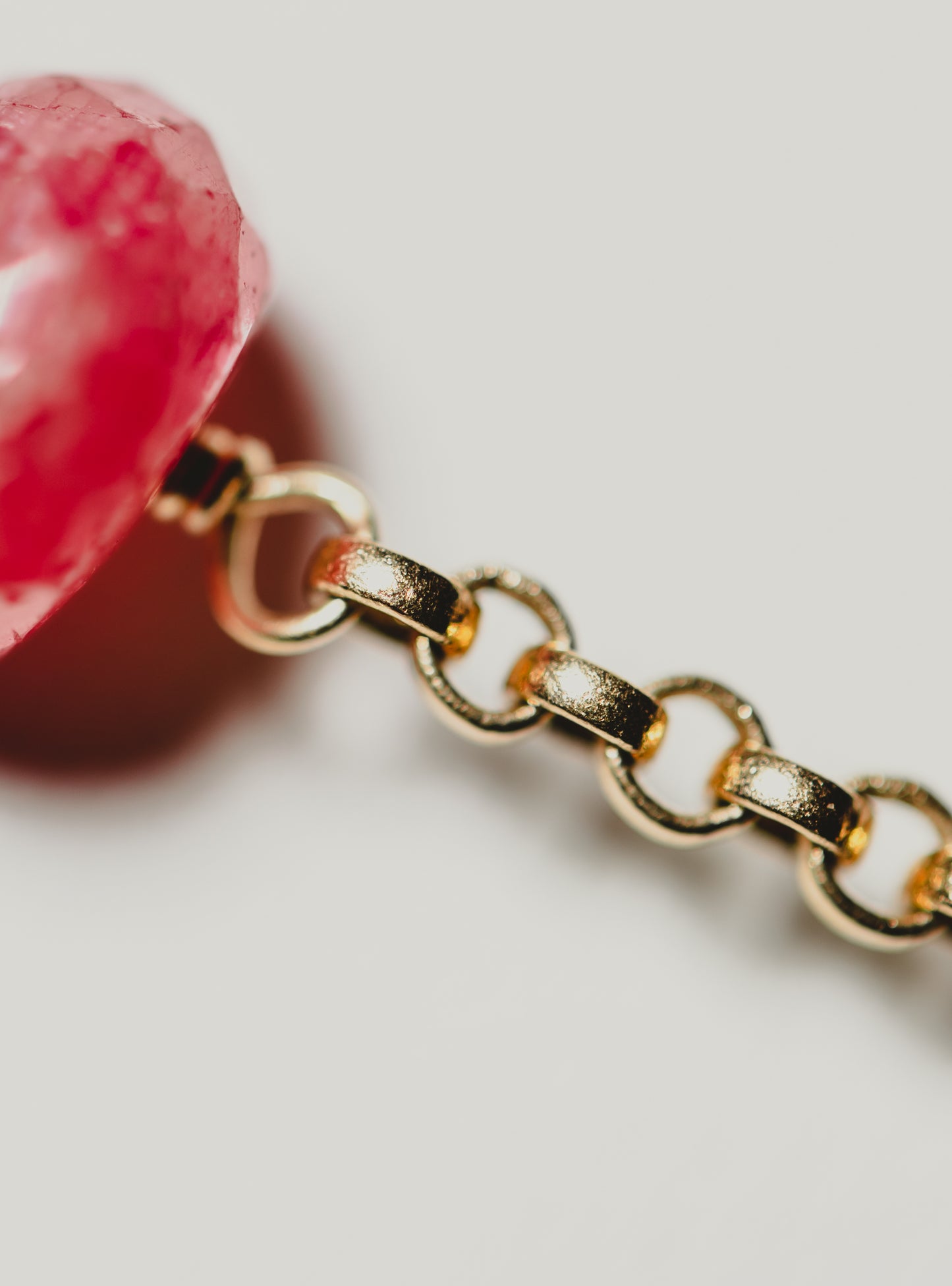 Ruby Necklace in Gold
