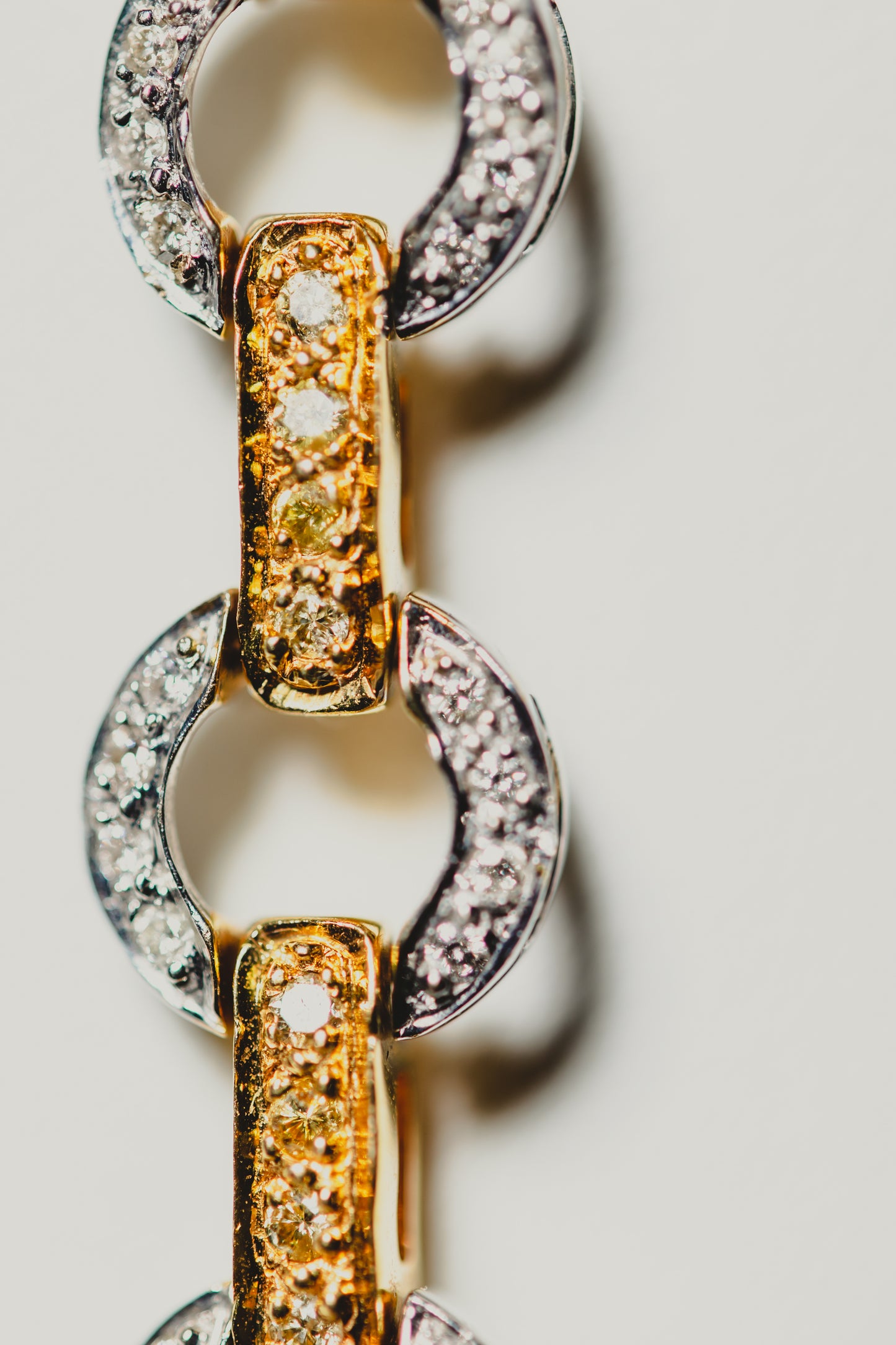 Two-Tone Gold & Diamond Bracelet