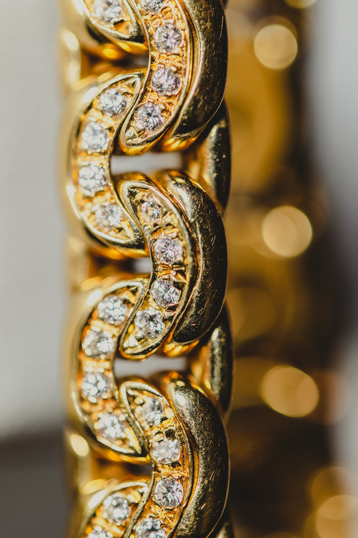 Gold and Diamond Bracelet