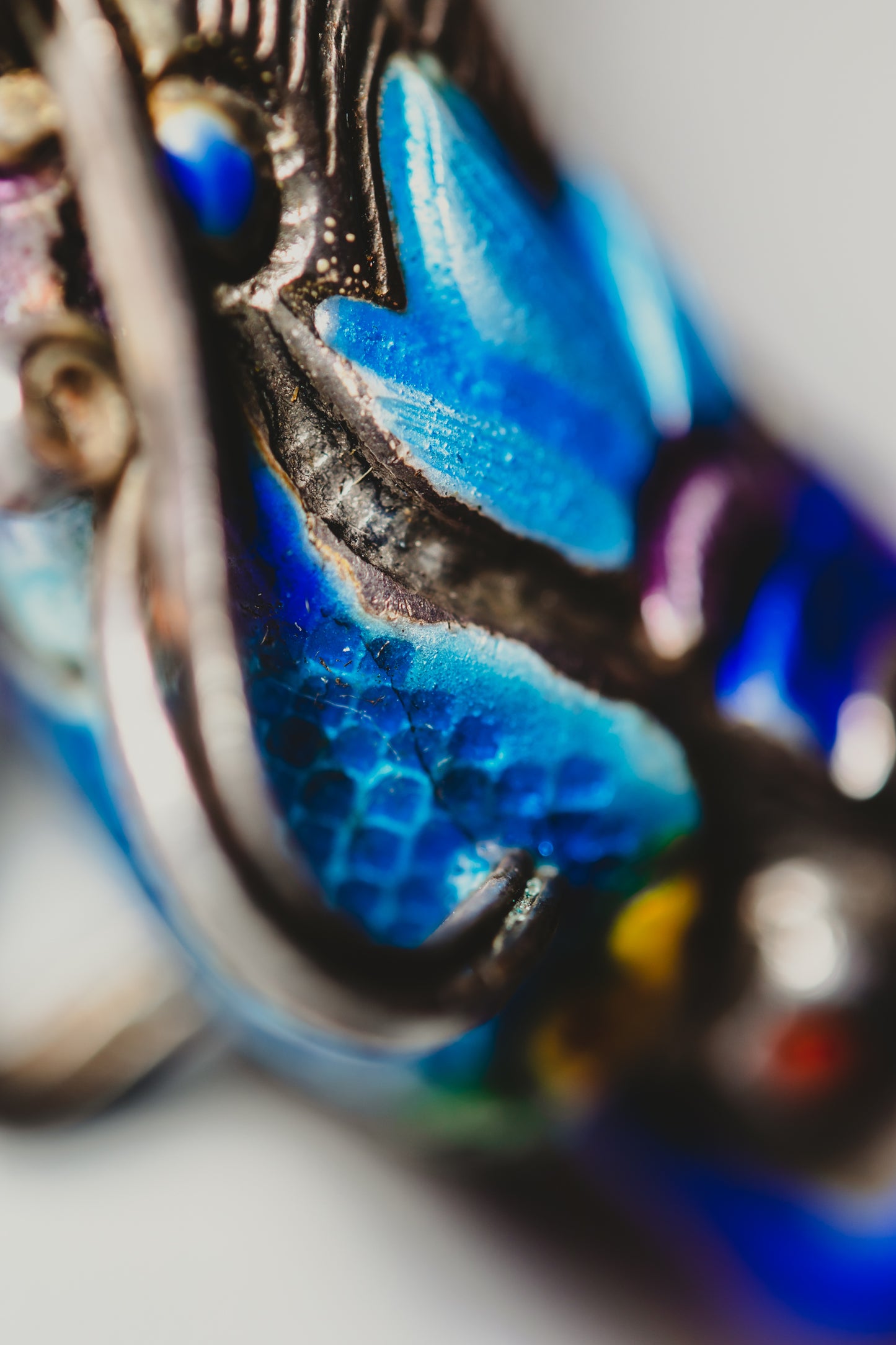 Chinese Coral & Enamel Bracelet