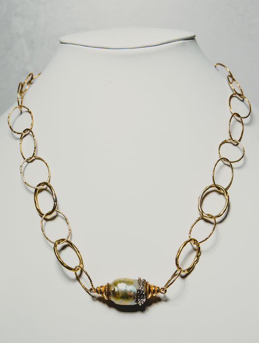 Keshi Tahitian Pearl Necklace
