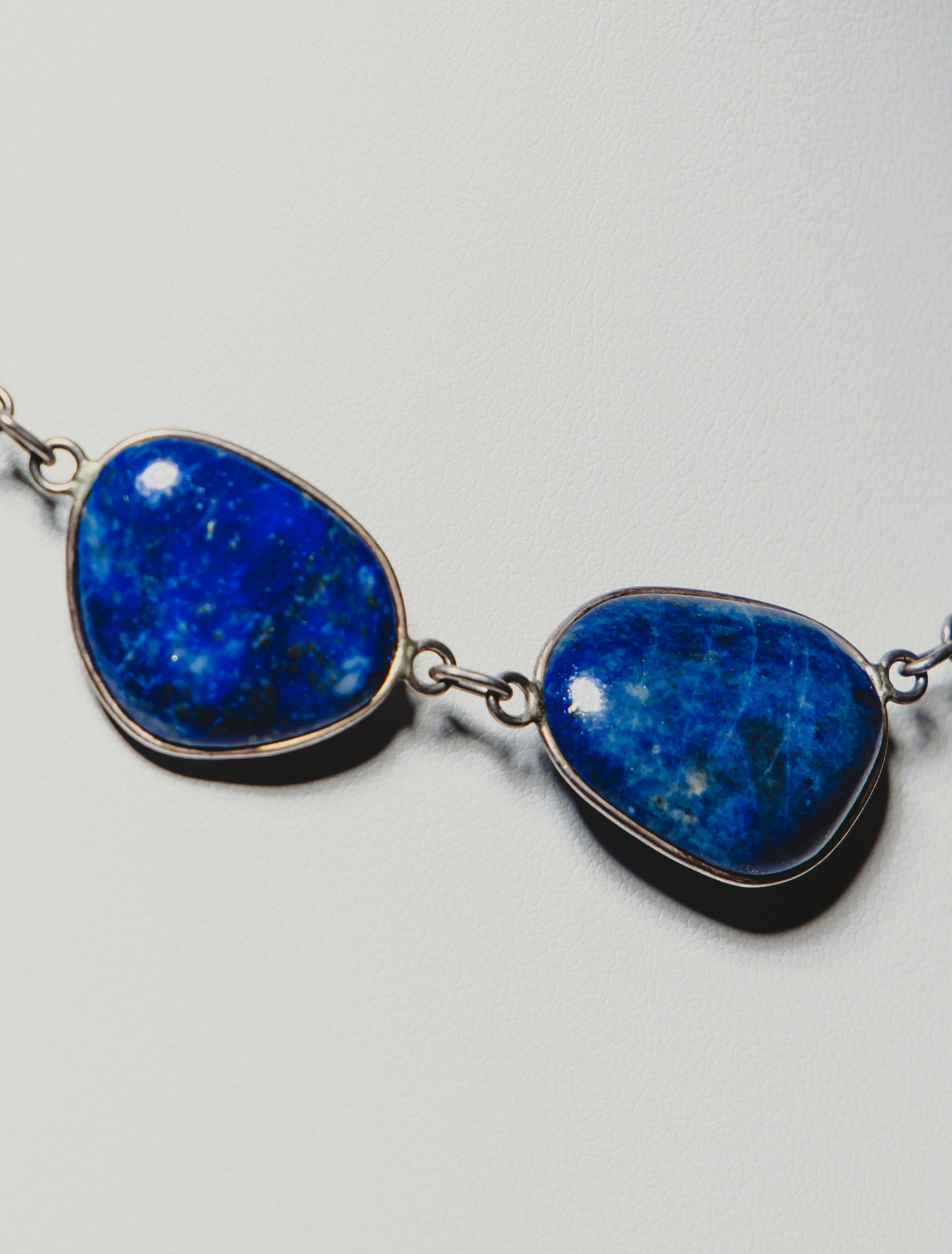 Blue Lapis & Silver Necklace
