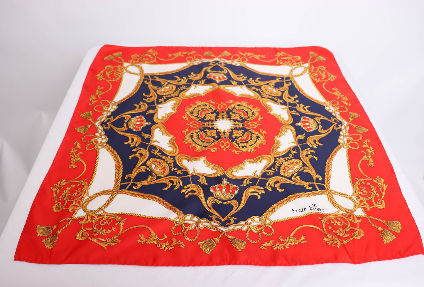 80's Royal Silk Scarf