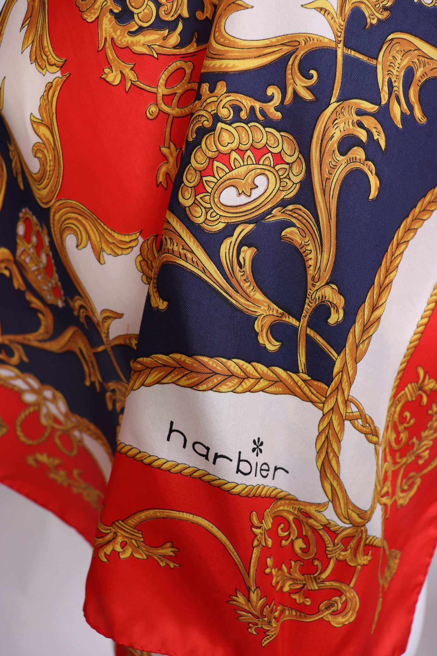 80's Royal Silk Scarf