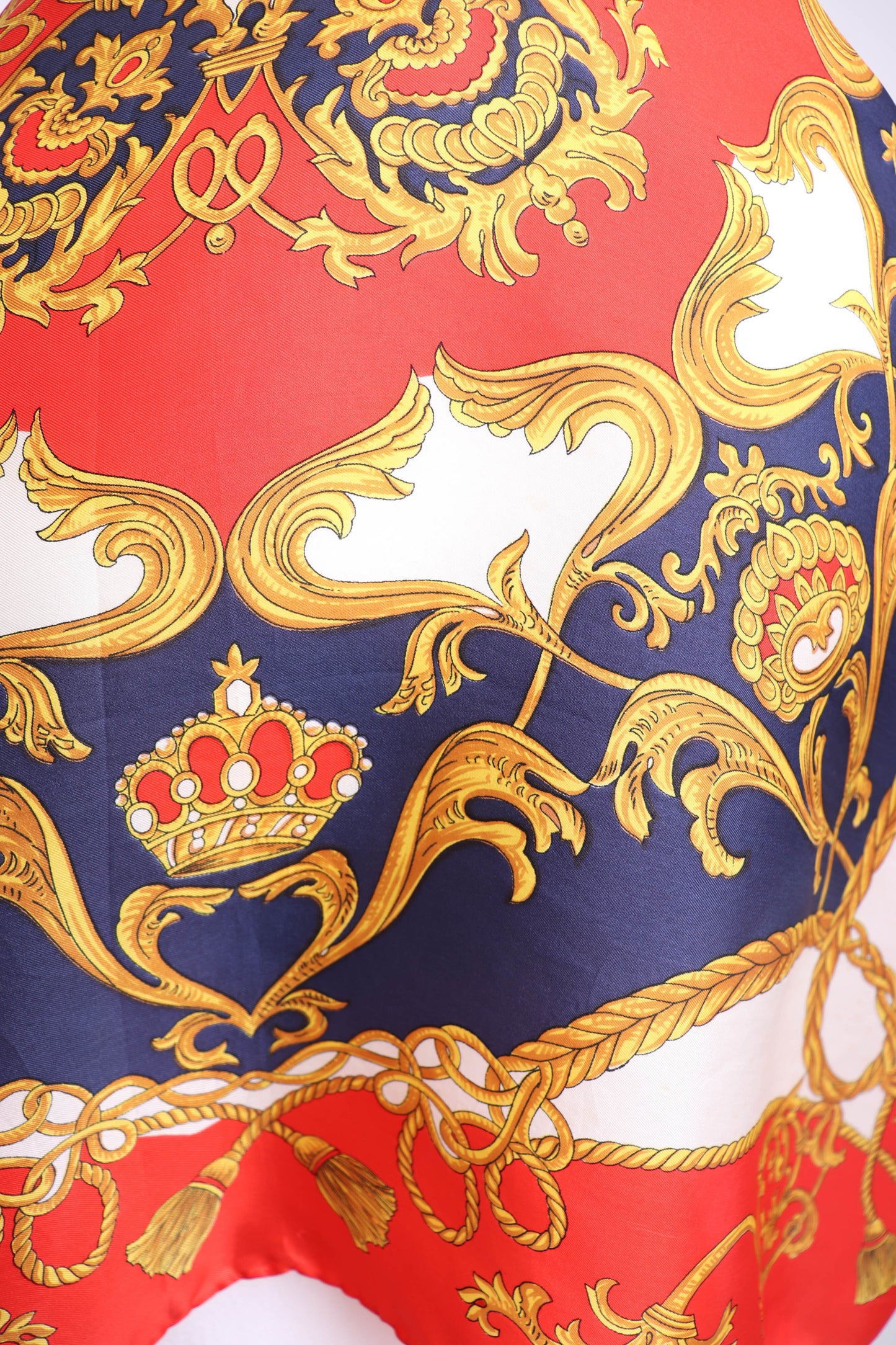 80's Royal Silk Scarf
