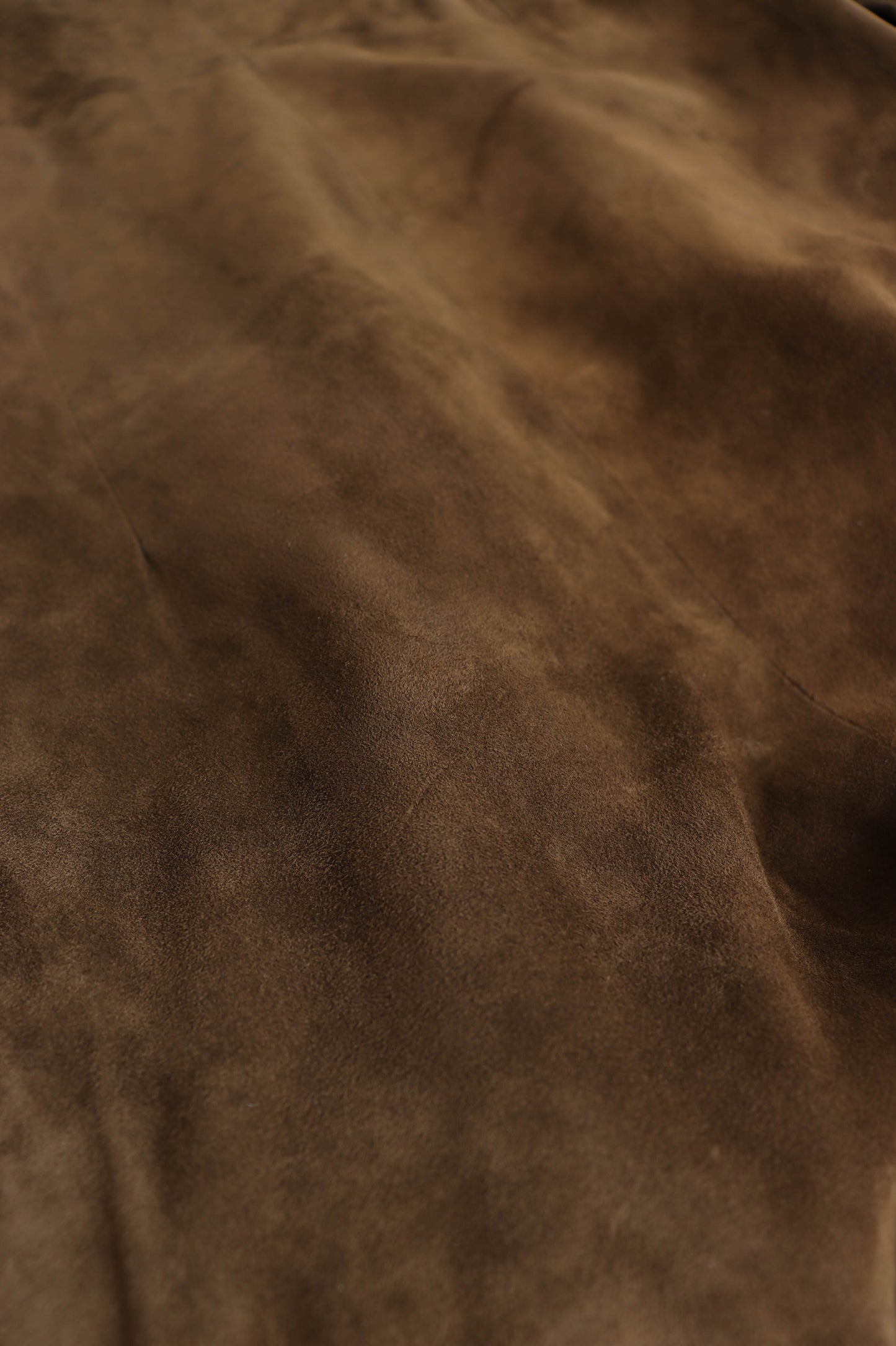 90's Soft Suede Coat L