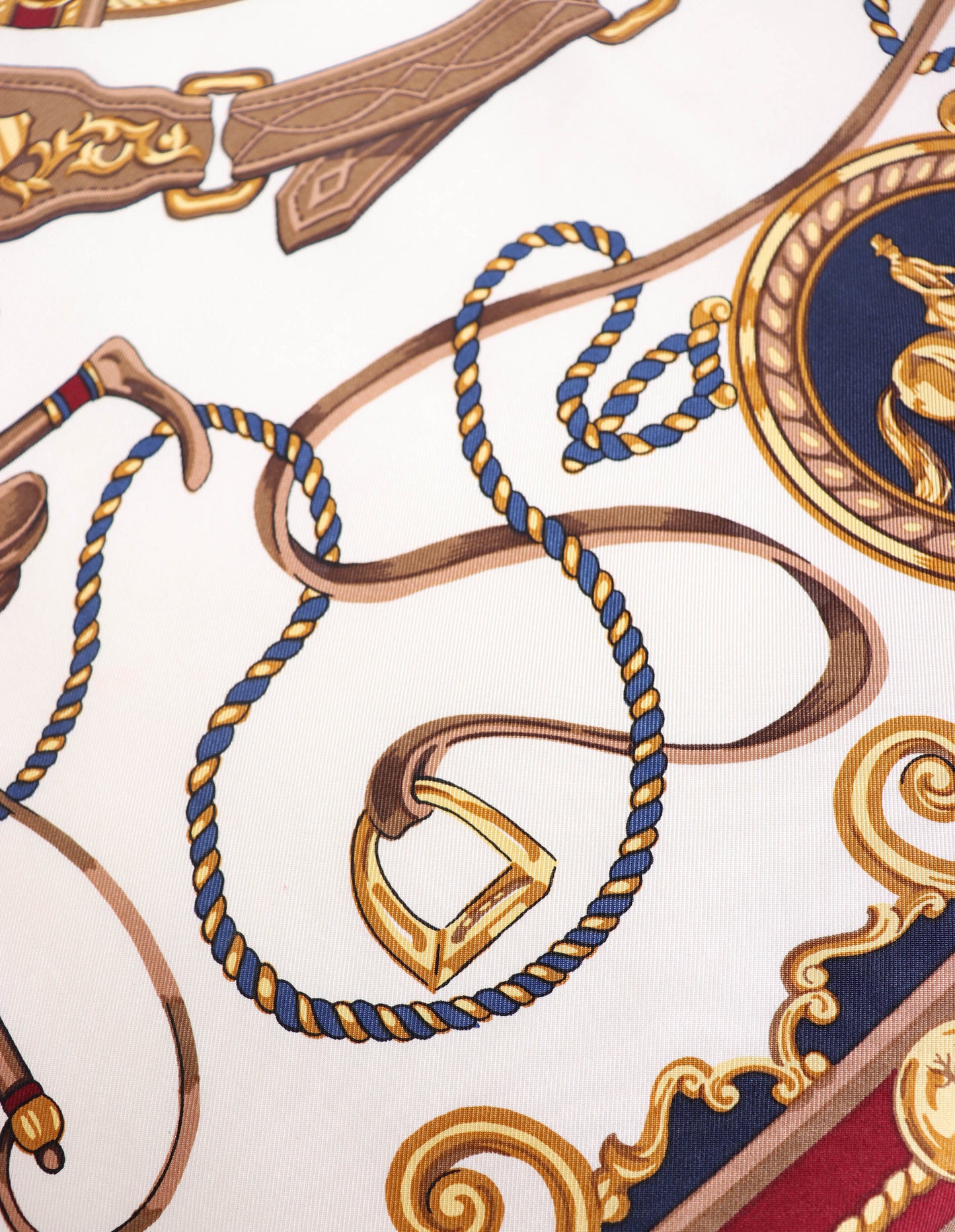 80's Equestrian Silk Scarf