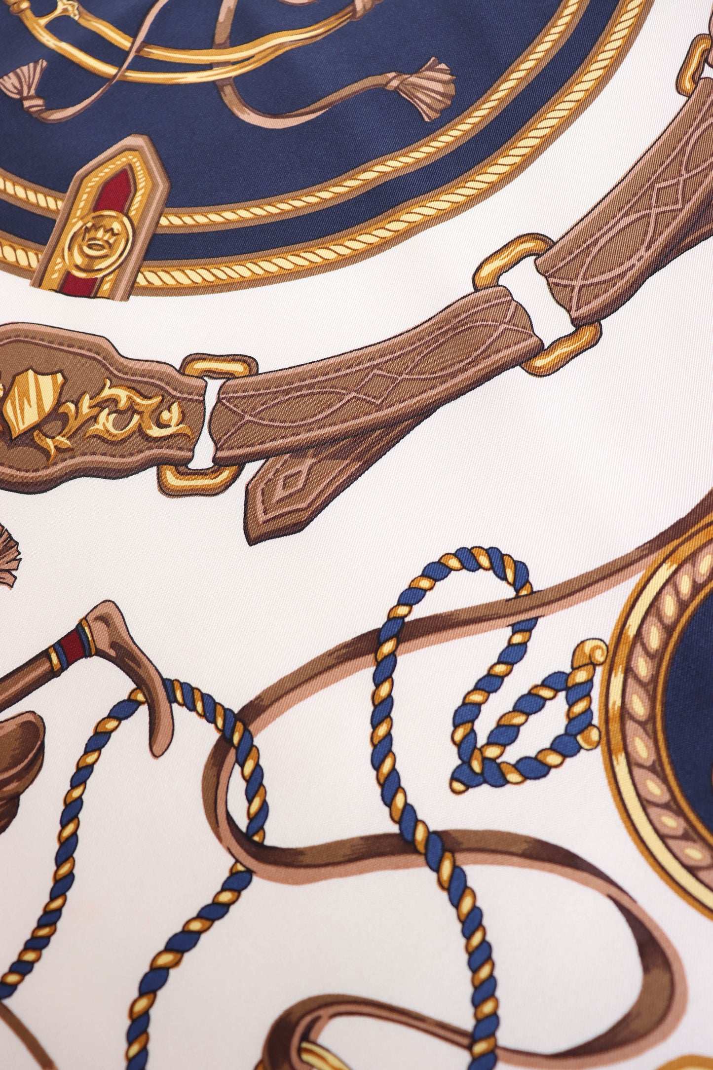 80's Equestrian Silk Scarf