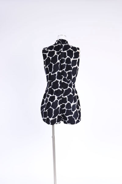 60's Giraffe Romper and Maxi Skirt Set M/L
