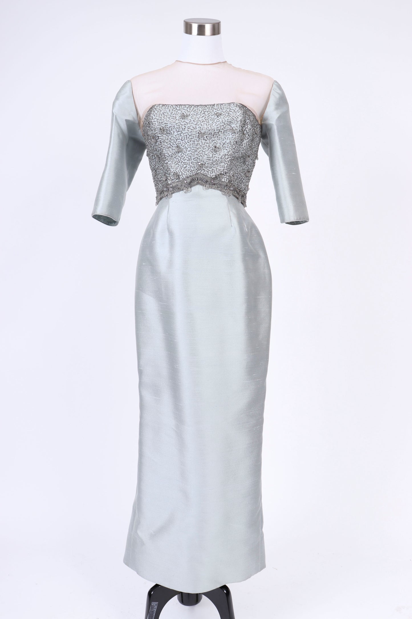 60's Silk Dupioni Dress XS/S