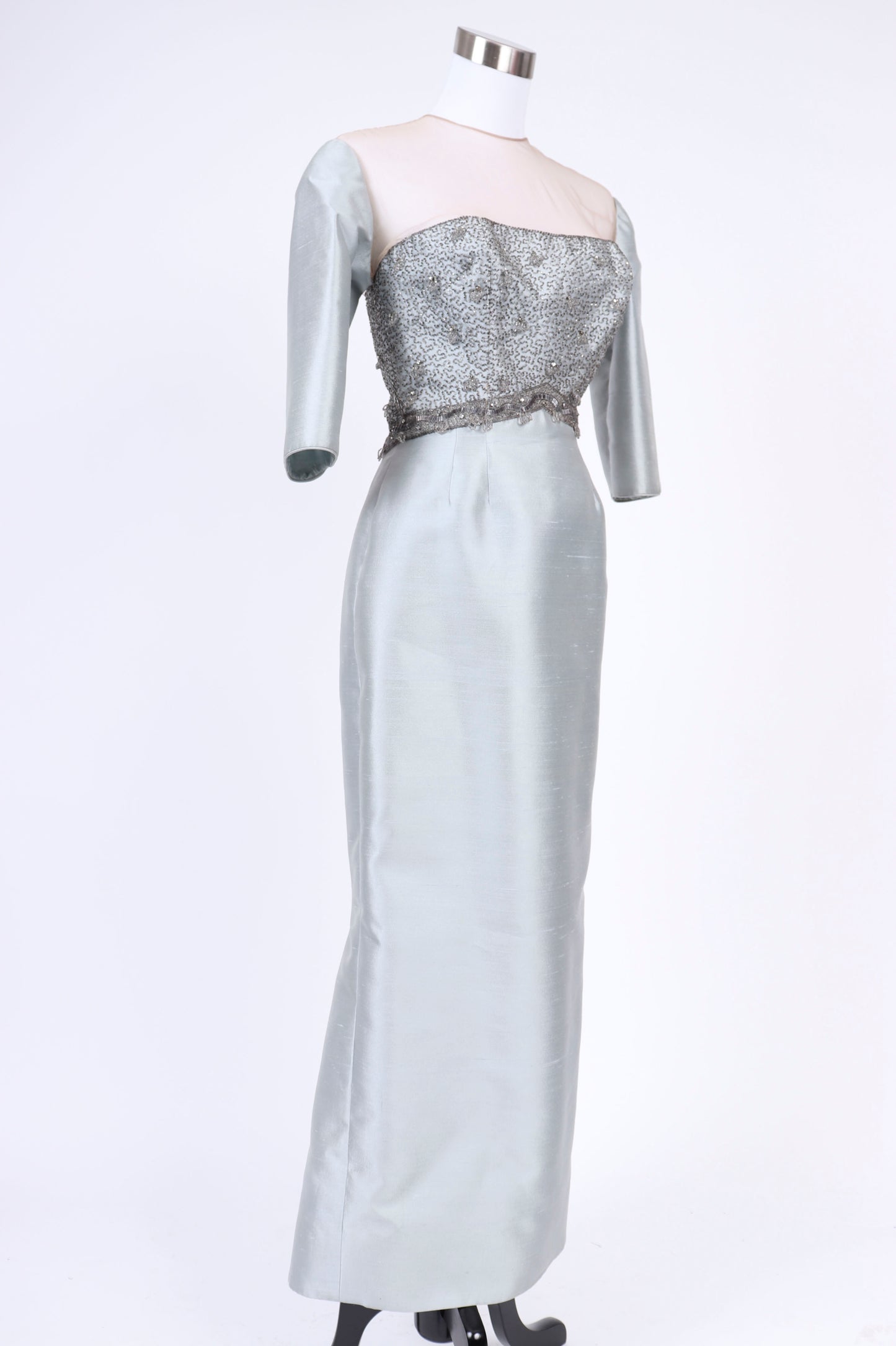 60's Silk Dupioni Dress XS/S