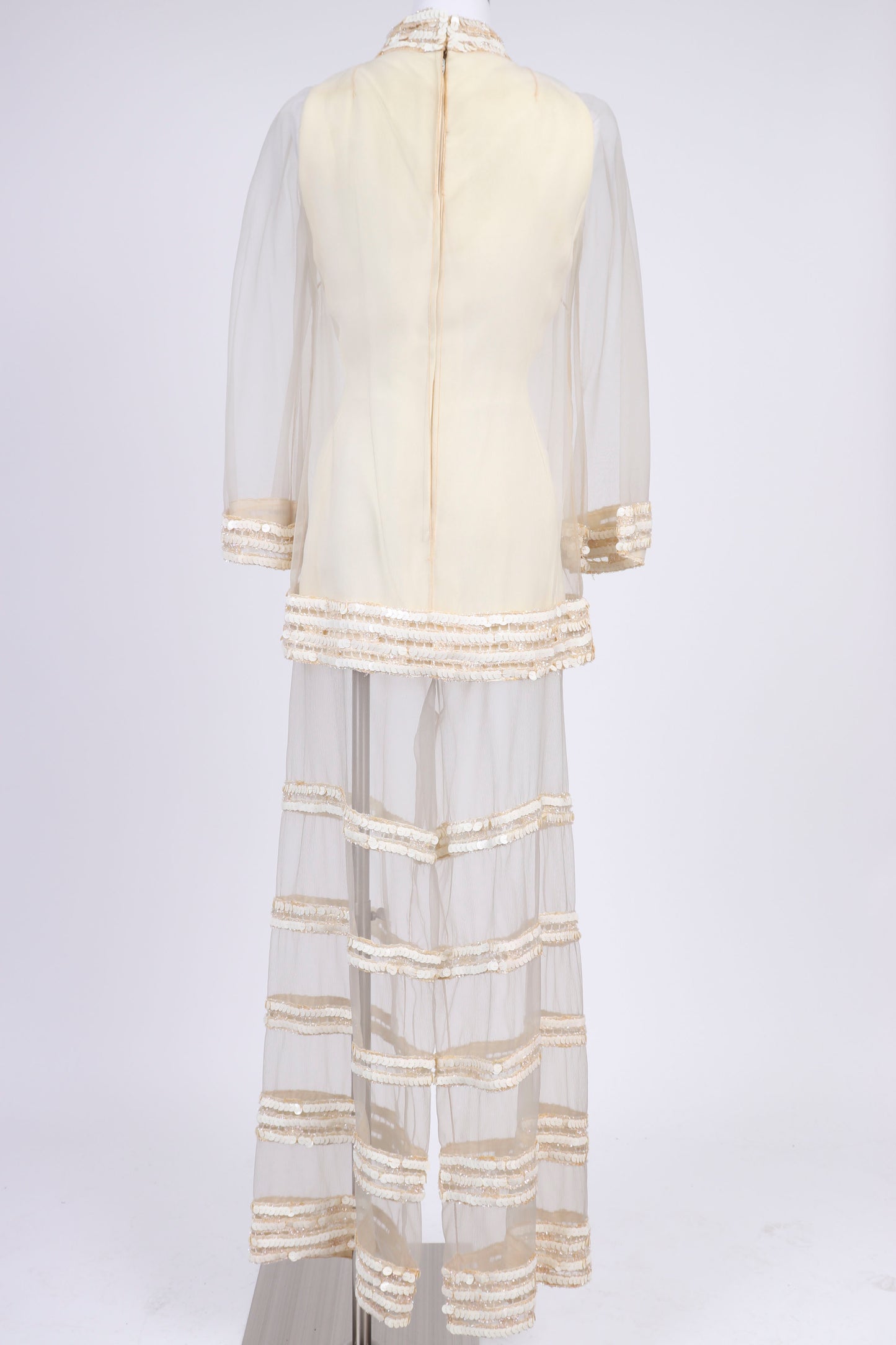 60's Custom Evening Pant Set XS