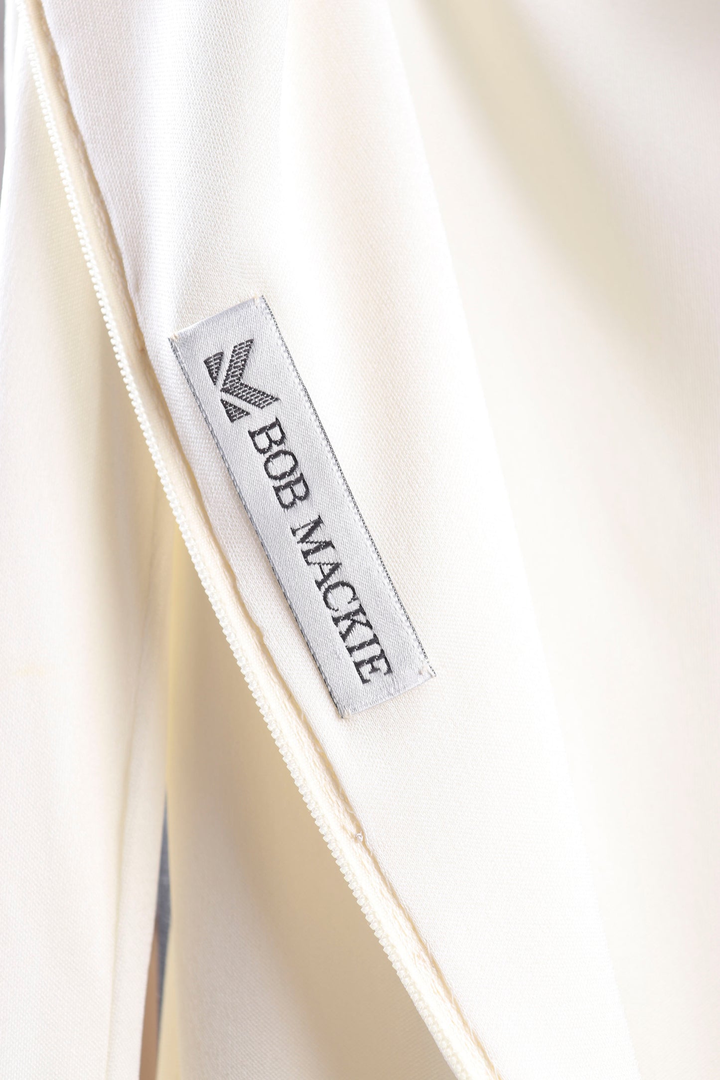 80's Bob Mackie White Dress S/M