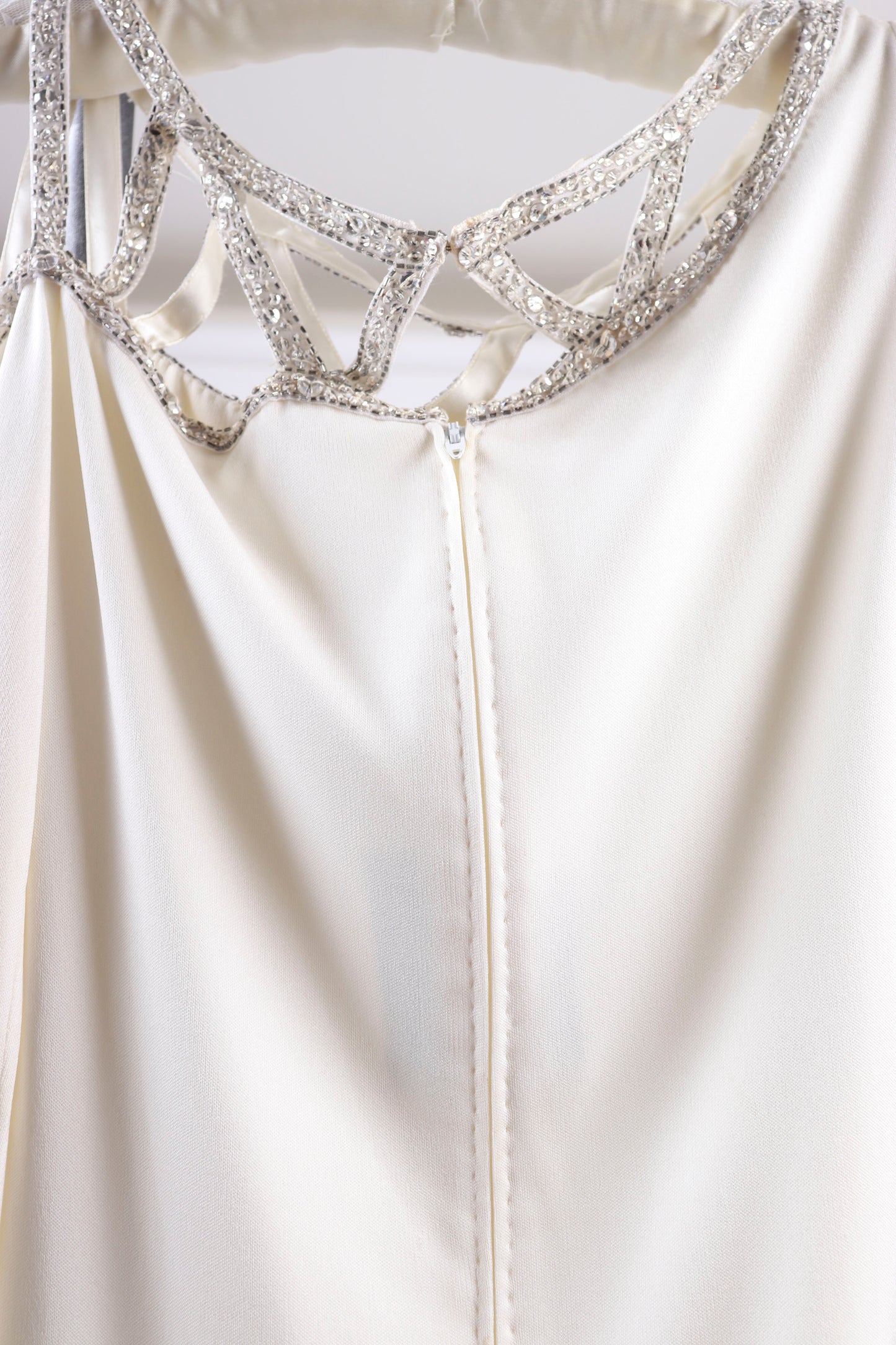 80's Bob Mackie White Dress S/M