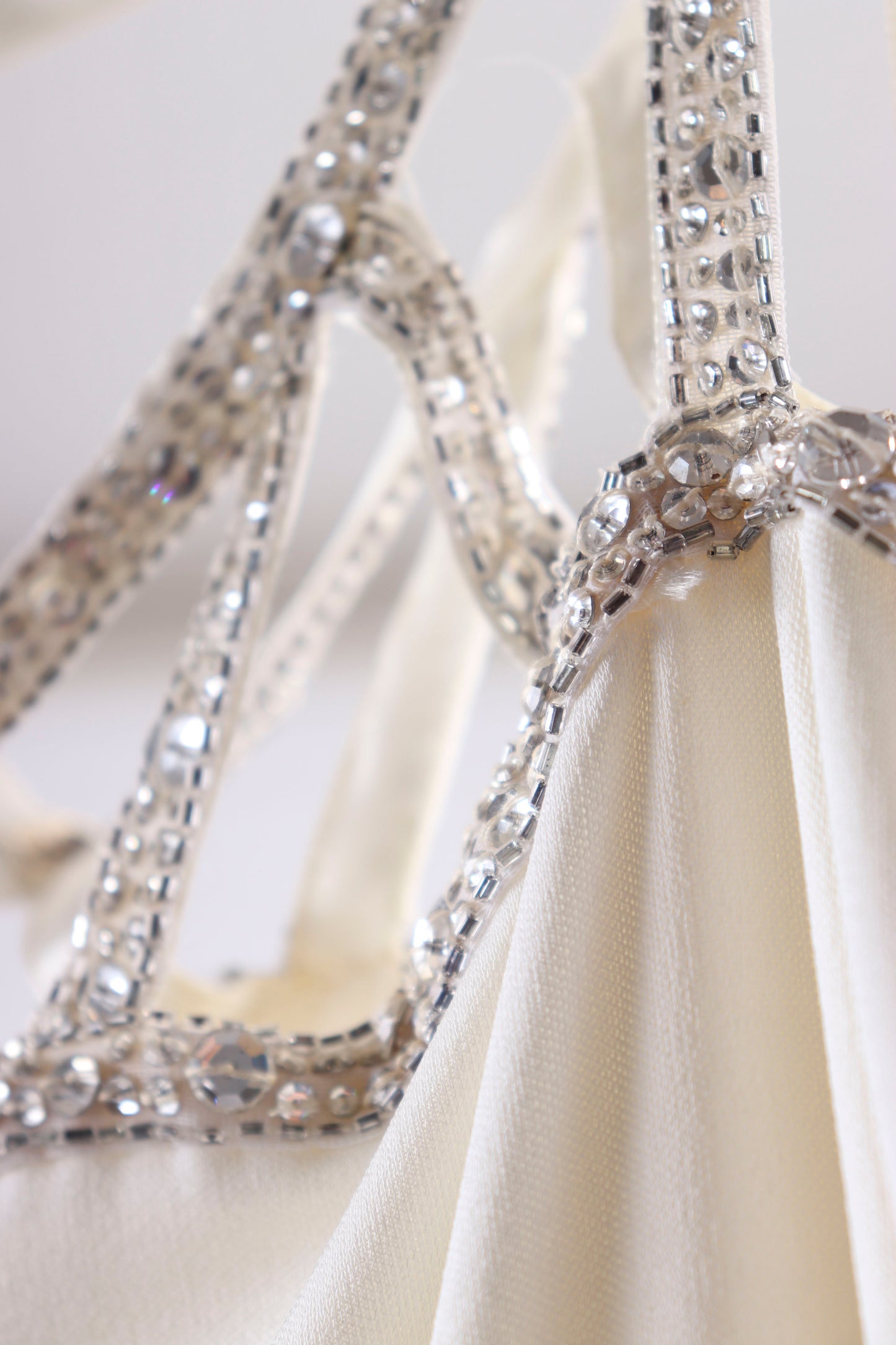 80's Bob Mackie White Dress S/M