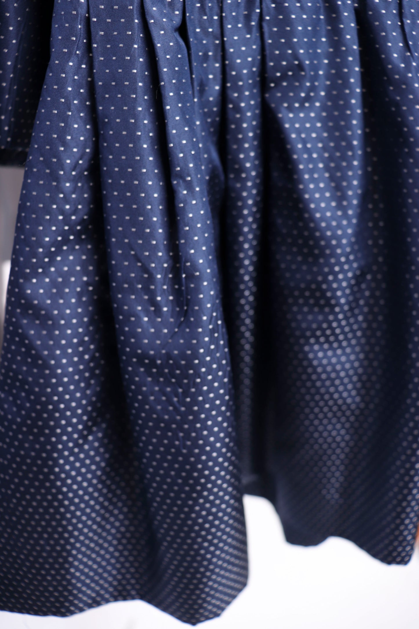 NY Pauline Trigere Blue Skirt Set M