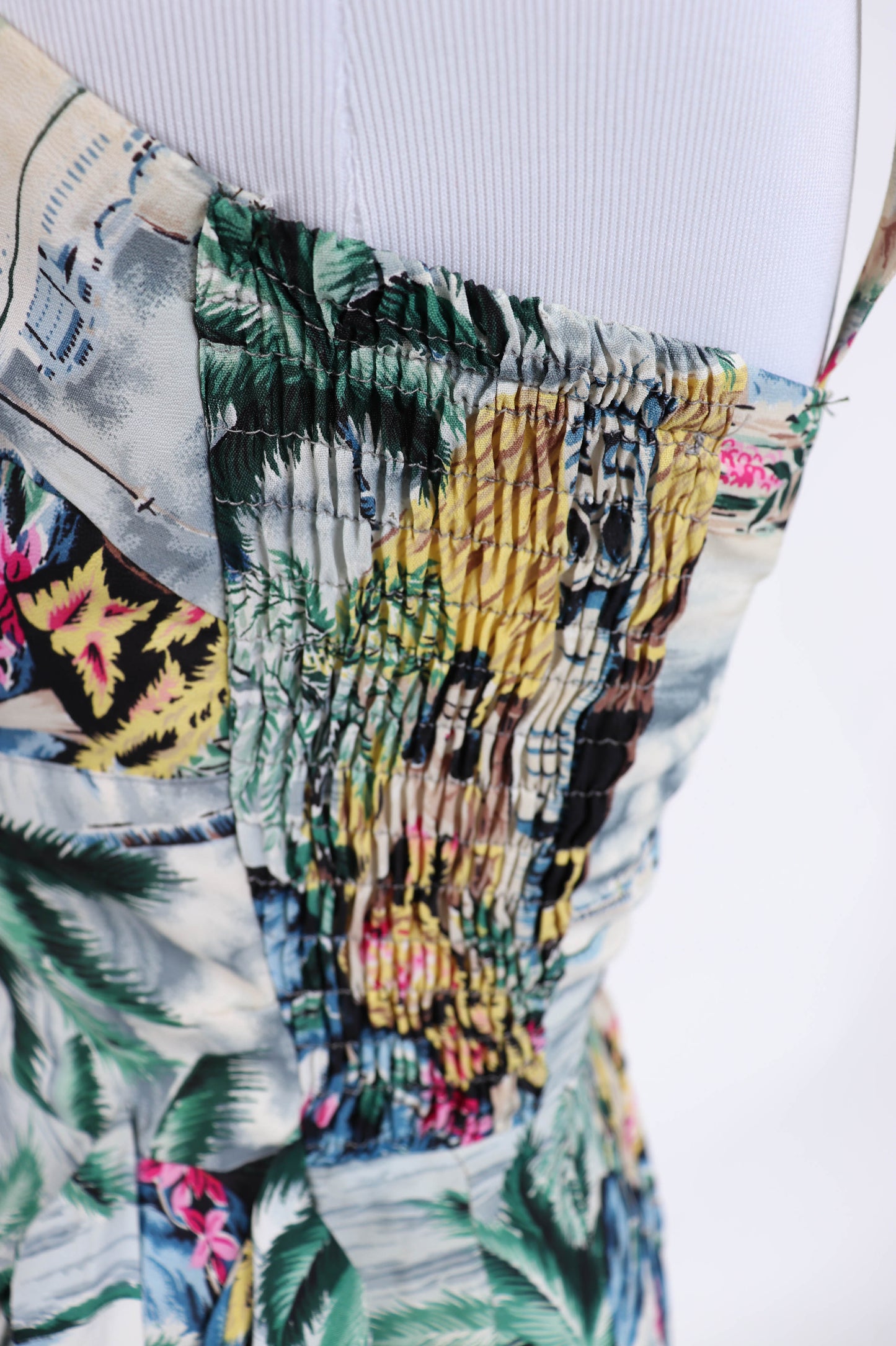 50's Hawaiian Dress XS