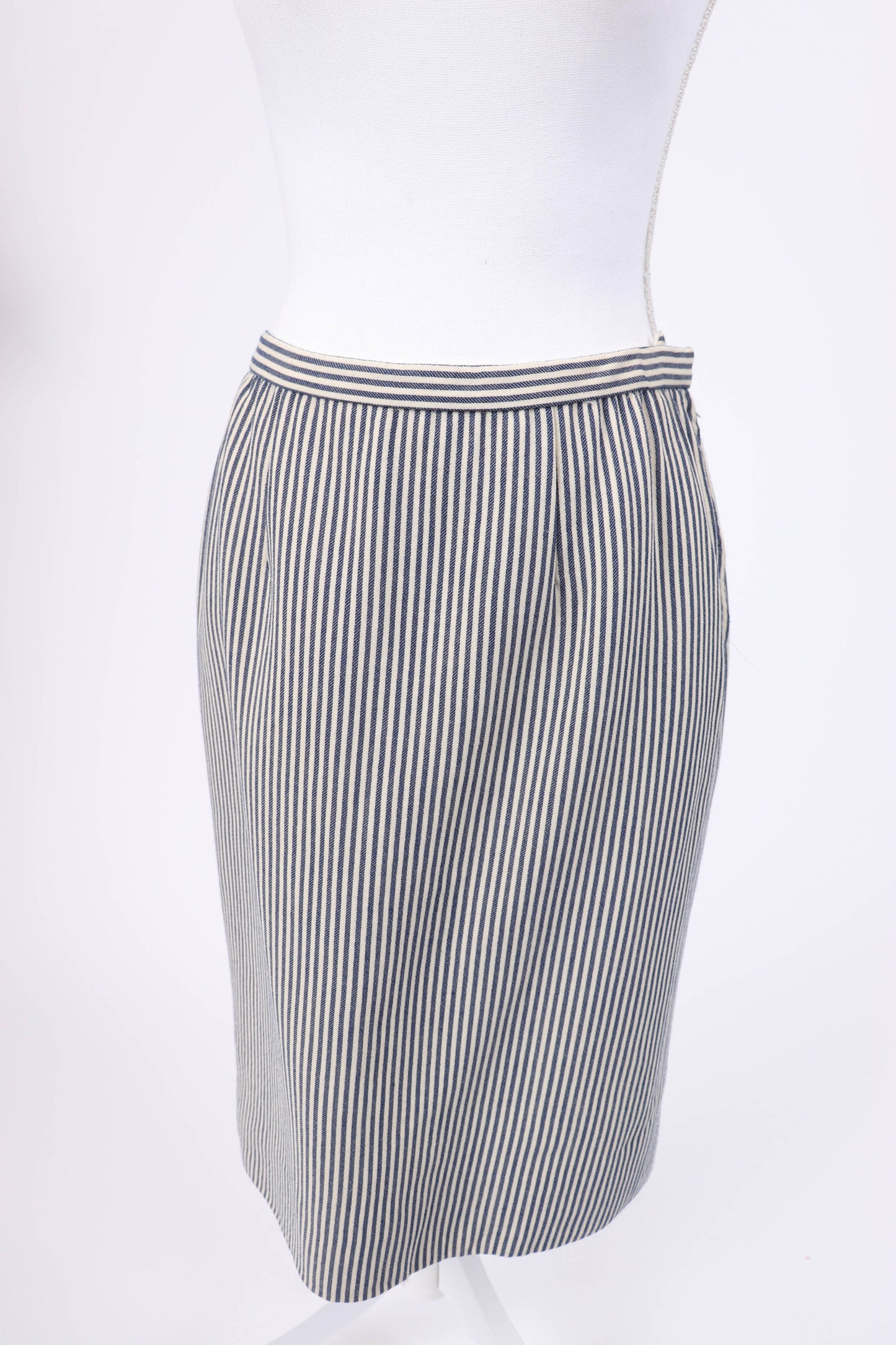 80's Oscar de la Renta Swing Coat Skirt Set M/L