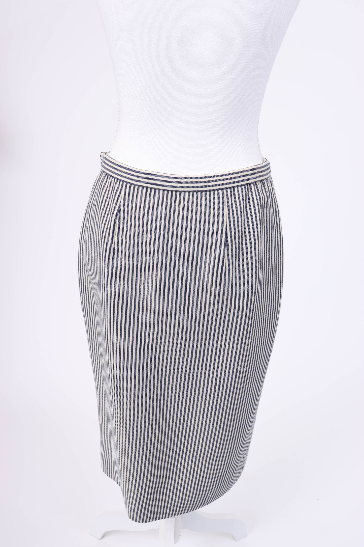 80's Oscar de la Renta Swing Coat Skirt Set M/L